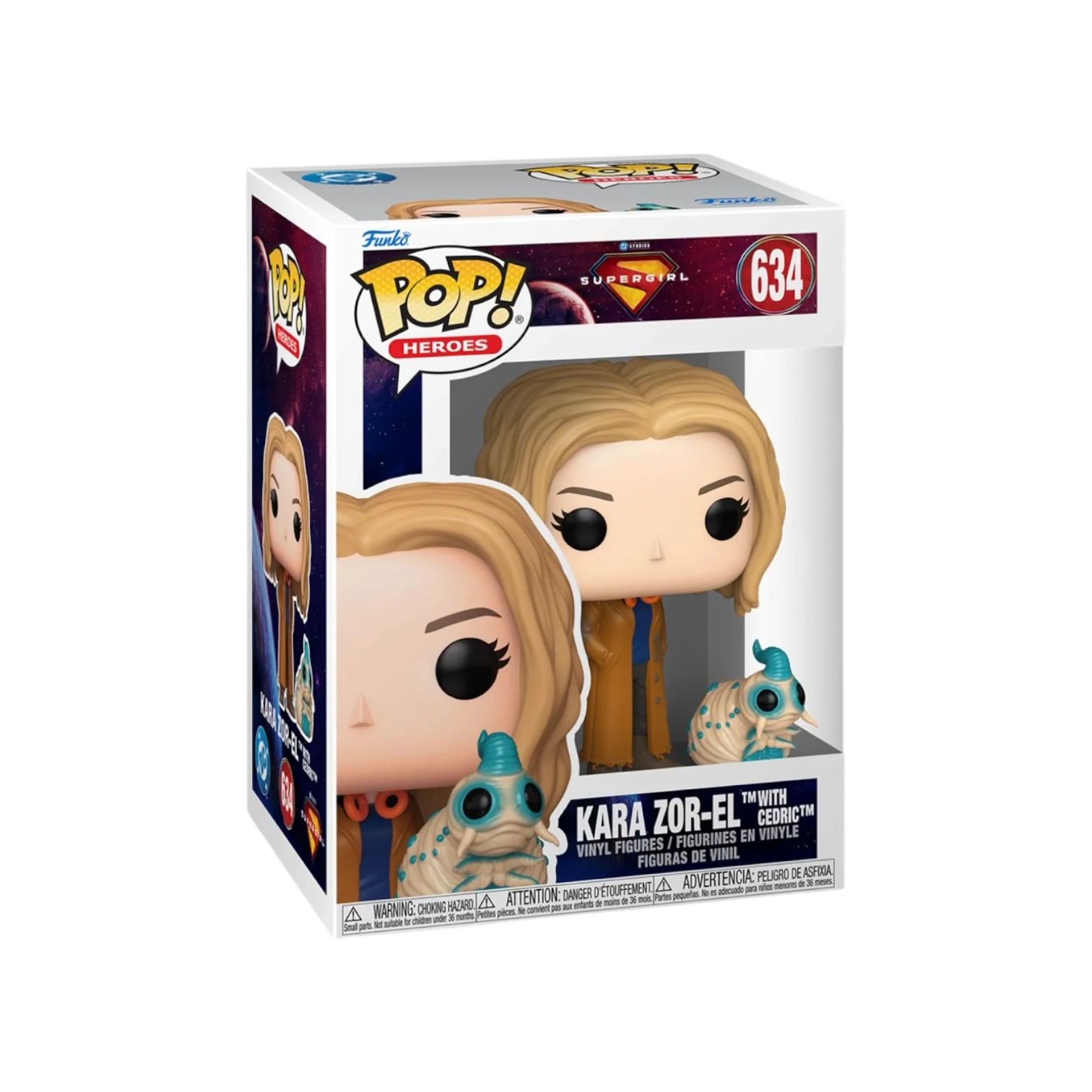Kara Zor-El with Cedric #634 Funko Pop! & Buddy - Supergirl - PREORDER