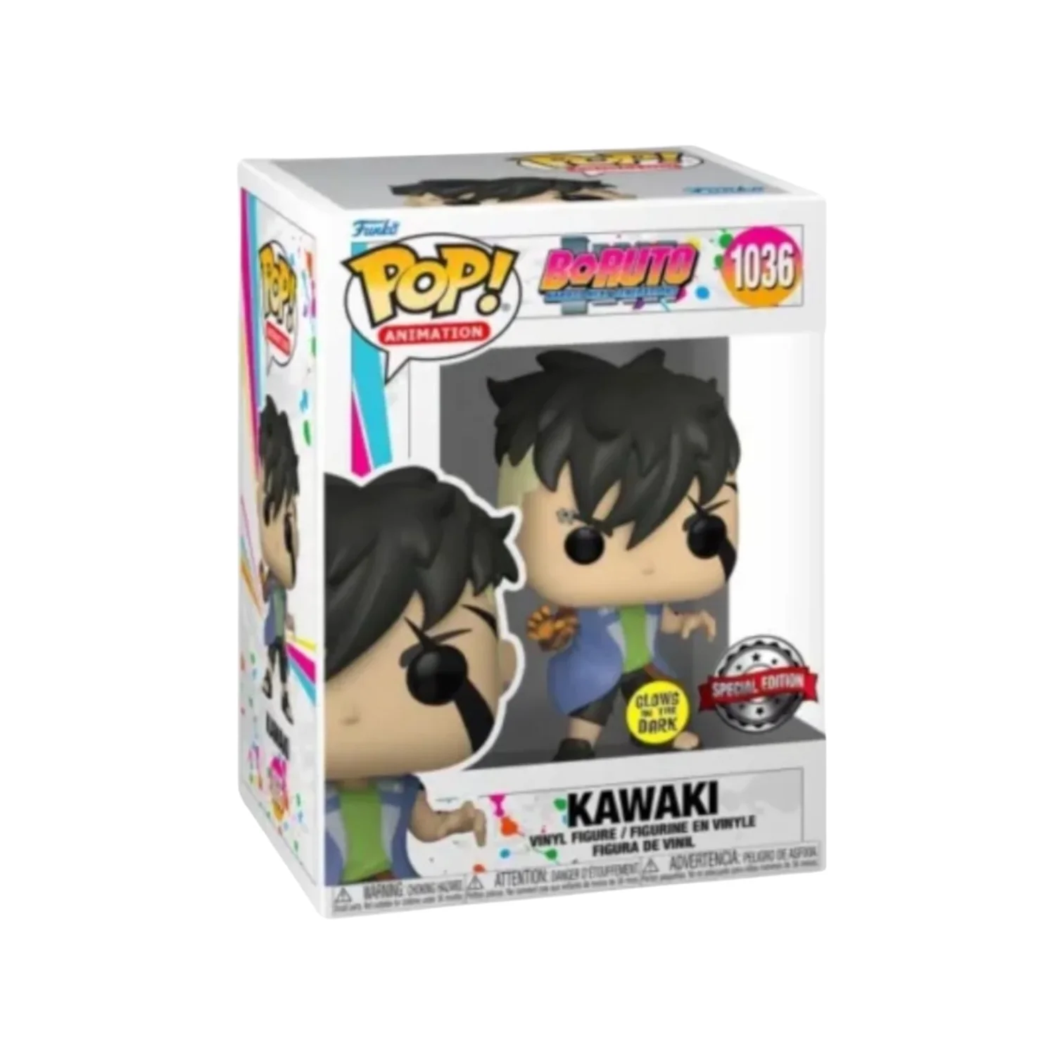 Kawaki #1036 (Glow) Funko Pop! - Boruto Naruto Next Generations - Special Edition