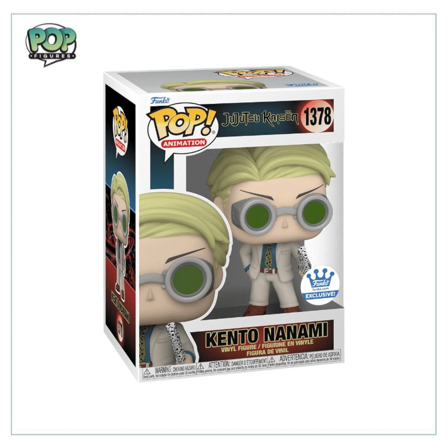 Kento Nanami #1378 Funko Pop! - Jujutsu Kaisen - Funko Shop Exclusive