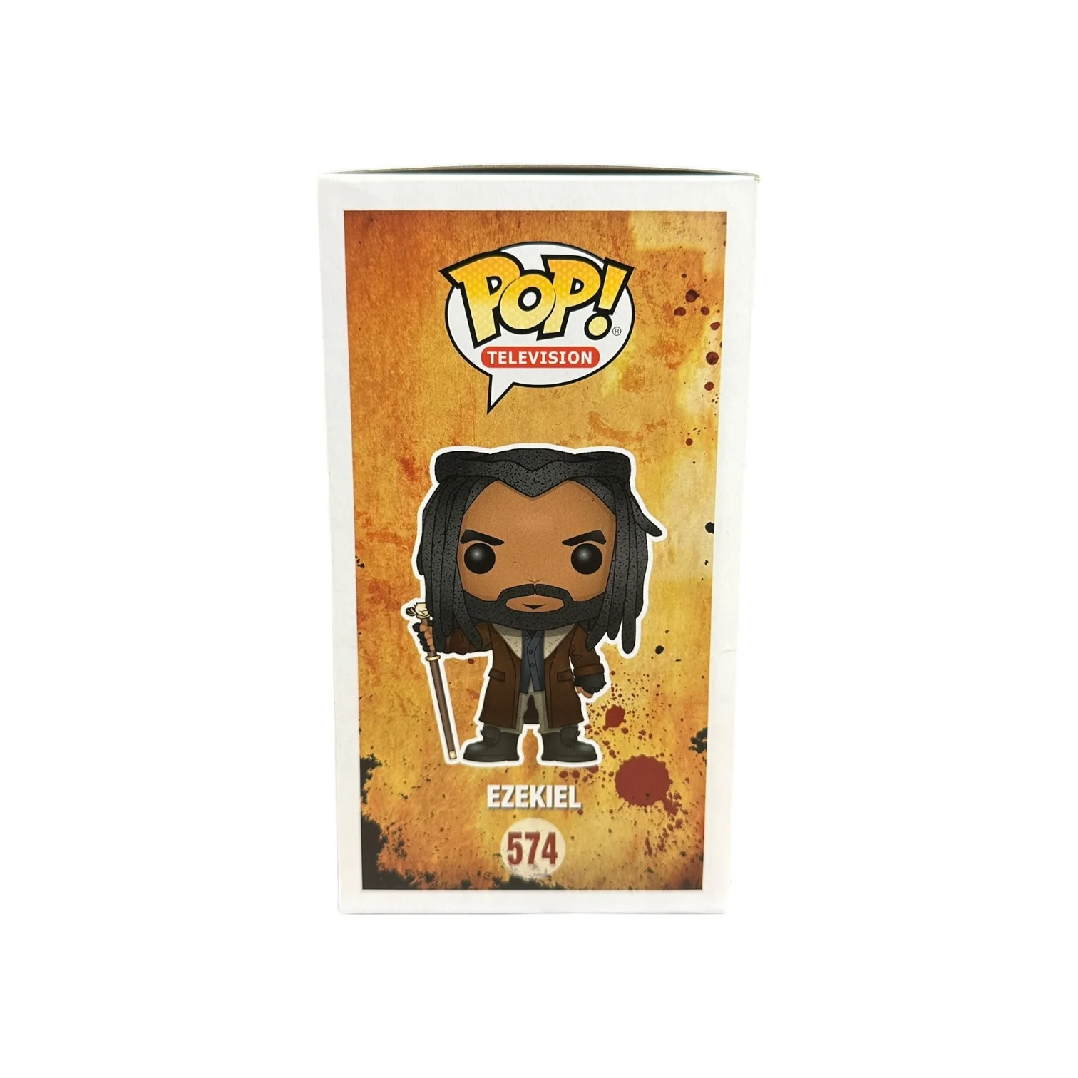 Khary Payton Signed Ezekiel #574 Funko Pop! - The Walking Dead - Condition 9/10 - ACOA Authenticated - Image 4