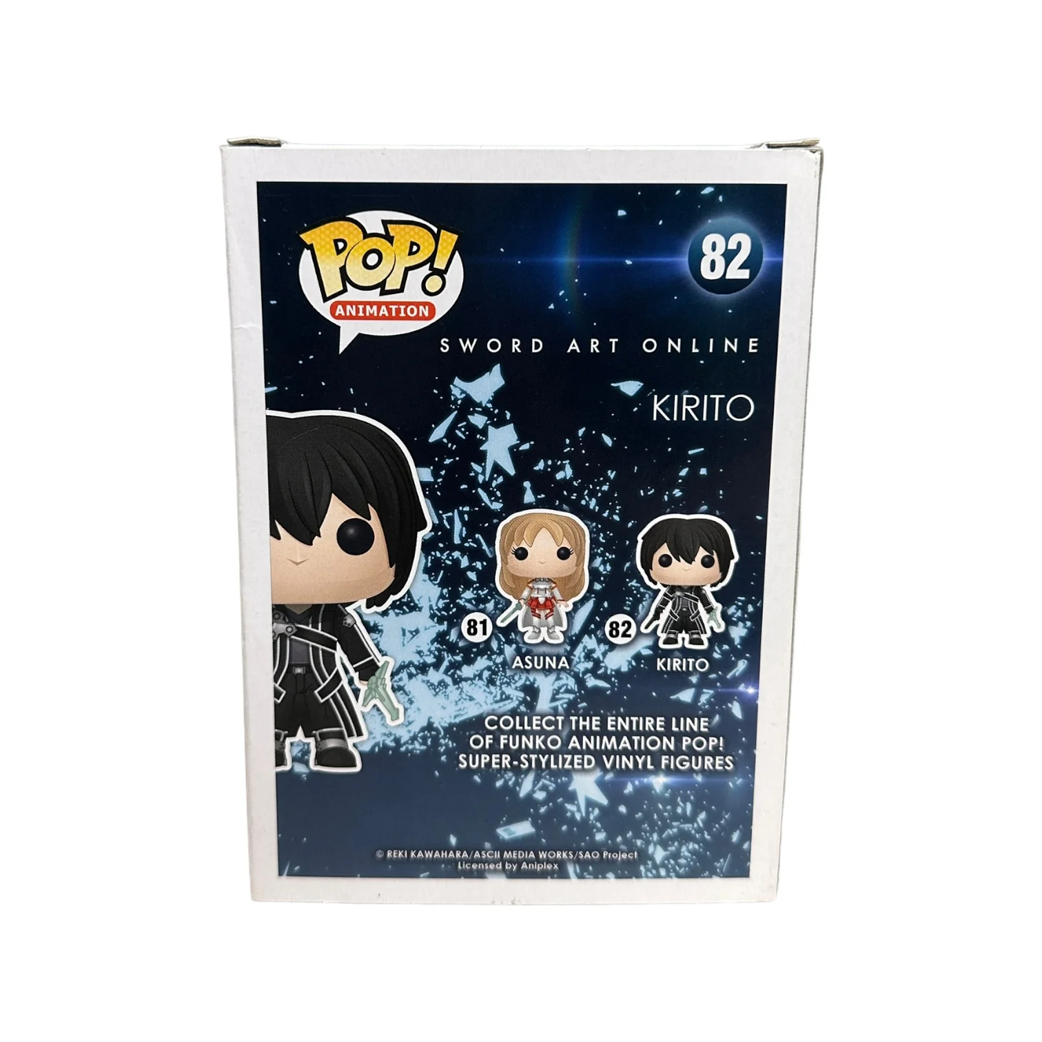 Kirito #82 Funko Pop! - Sword Art Online - 2017 Pop! - Condition 7/10 - Image 3