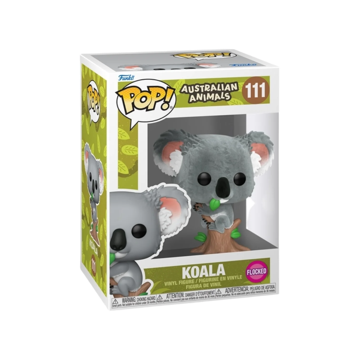 Koala (Flocked) #111 Funko Pop - Australian Animals - PREORDER