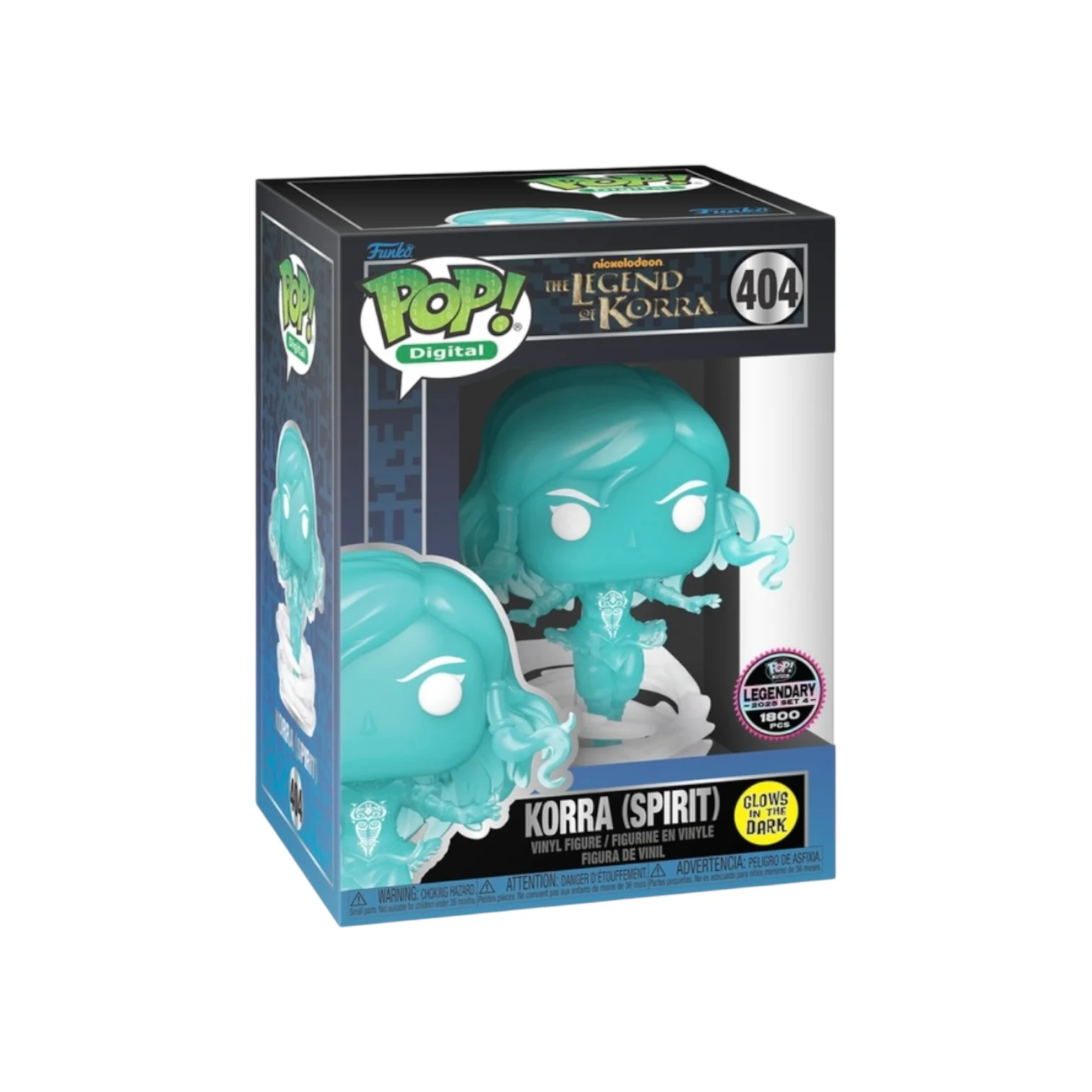 Korra (Spirit) #404 (Glows in the Dark) Funko Pop! - The Legend of Korra - NFT Release Exclusive LE1730 Pcs