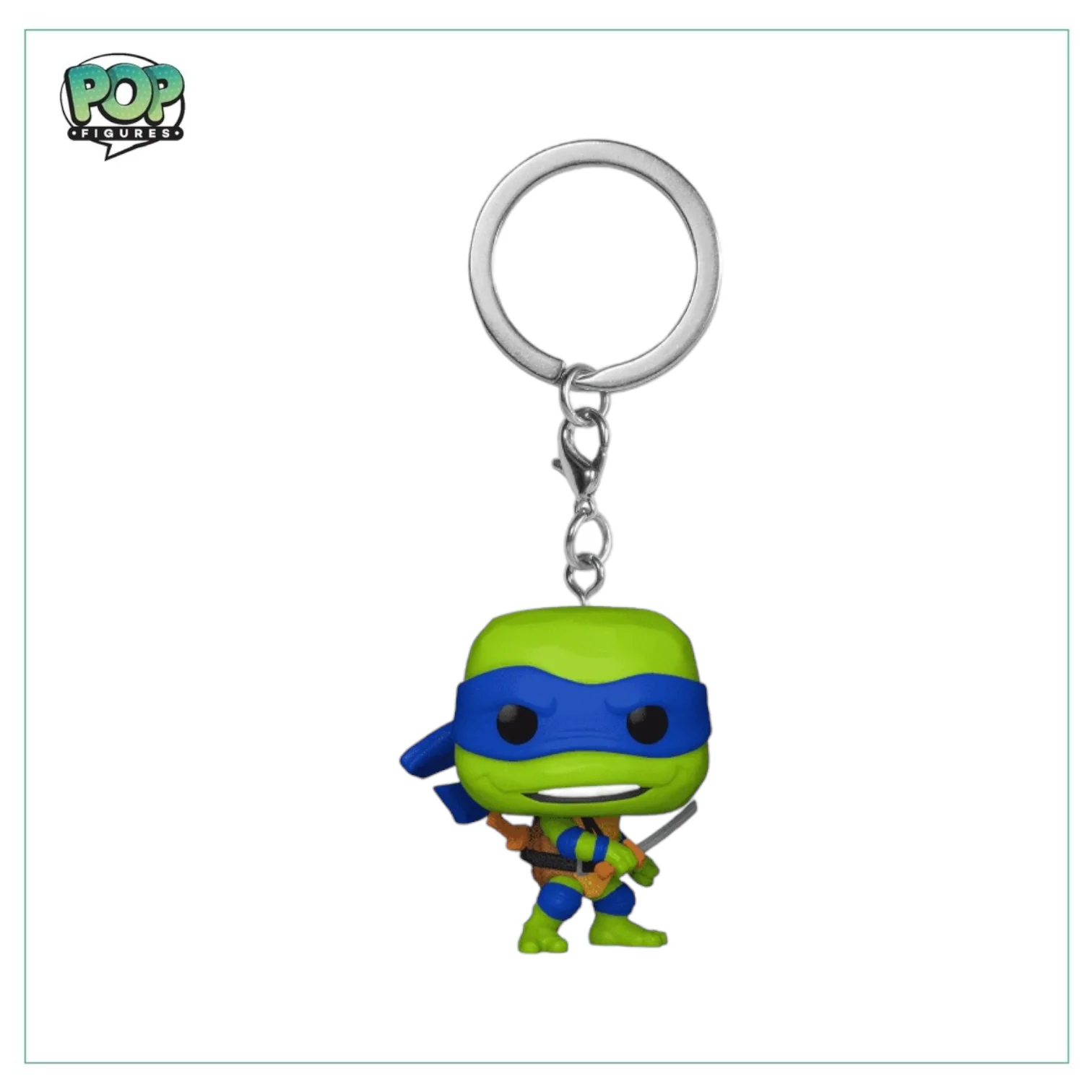 Leonardo Funko Pocket Pop Keychain - Teenage Mutant Ninja Turtles - Image 2