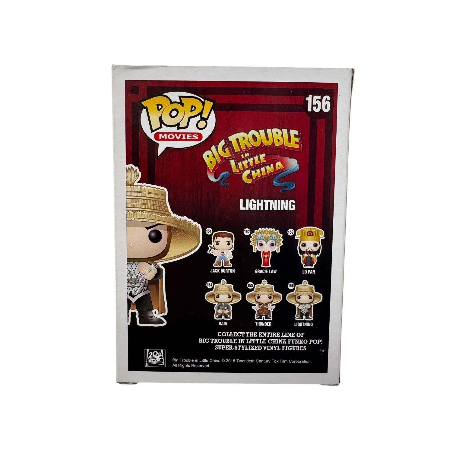 Lightning #156 Funko Pop! - Big Trouble In Little China - Condition 7/10 - Image 3