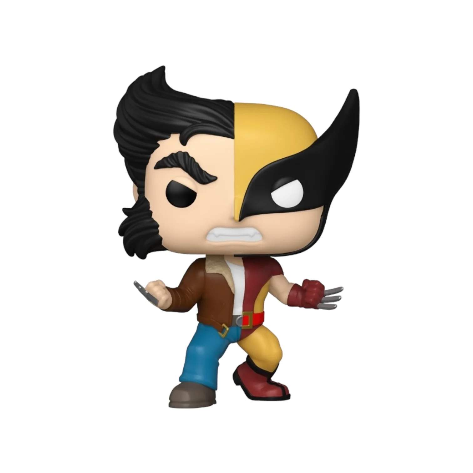 Logan/Wolverine #1433 Funko Pop! - Marvel Split Character - Image 2