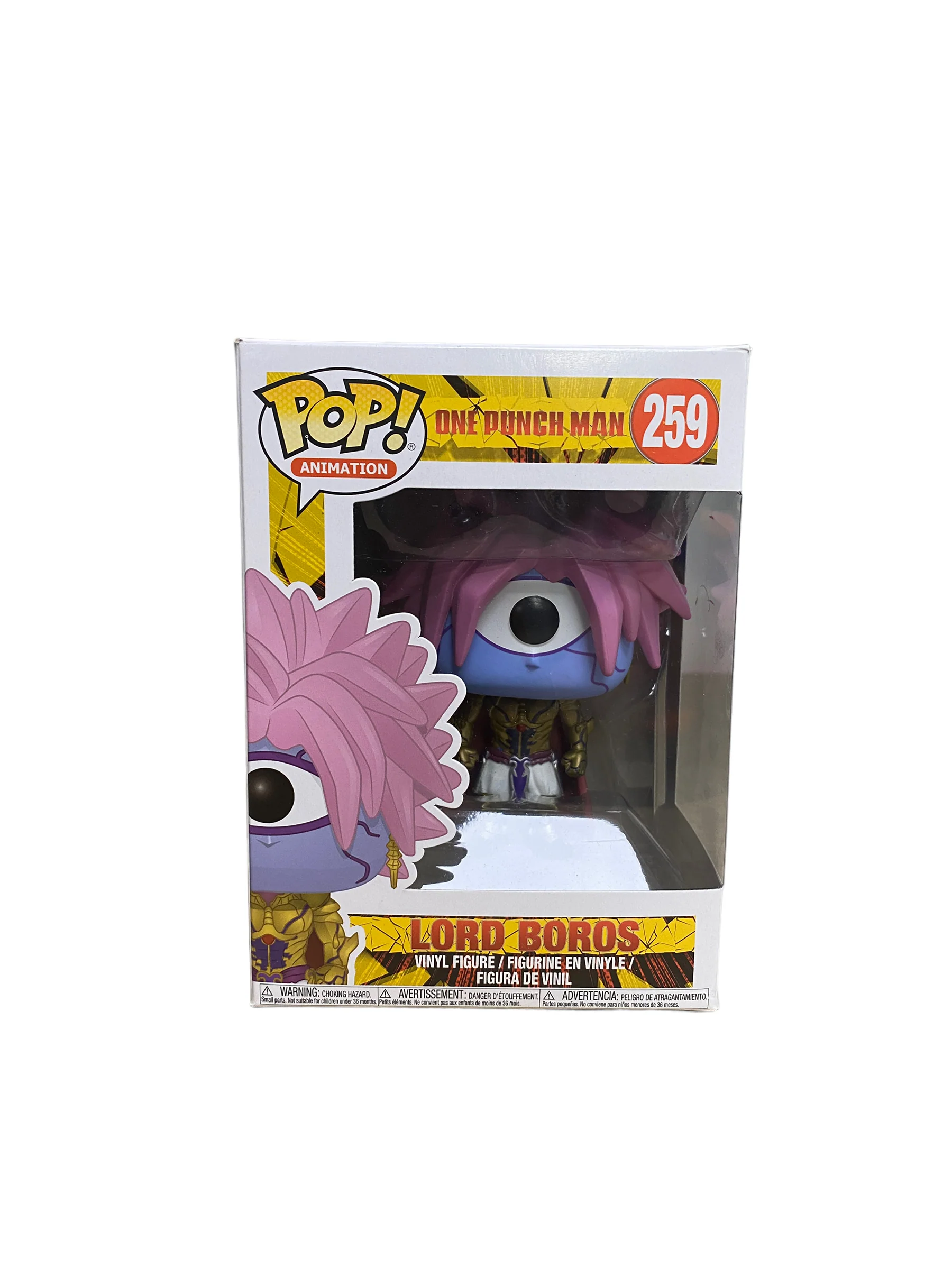 Lord Boros #259 Funko Pop! - One Punch Man - 2017 Pop! - Condition 8.5/10 - Image 2