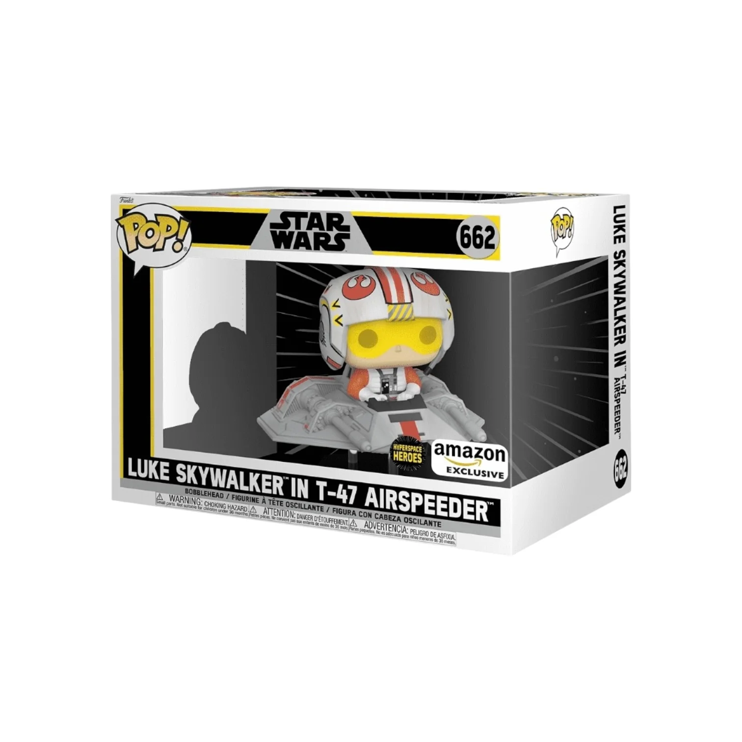 Luke Skywalker in T-47 Airspeeder #662 Funko Pop! - Star Wars - Amazon Exclusive