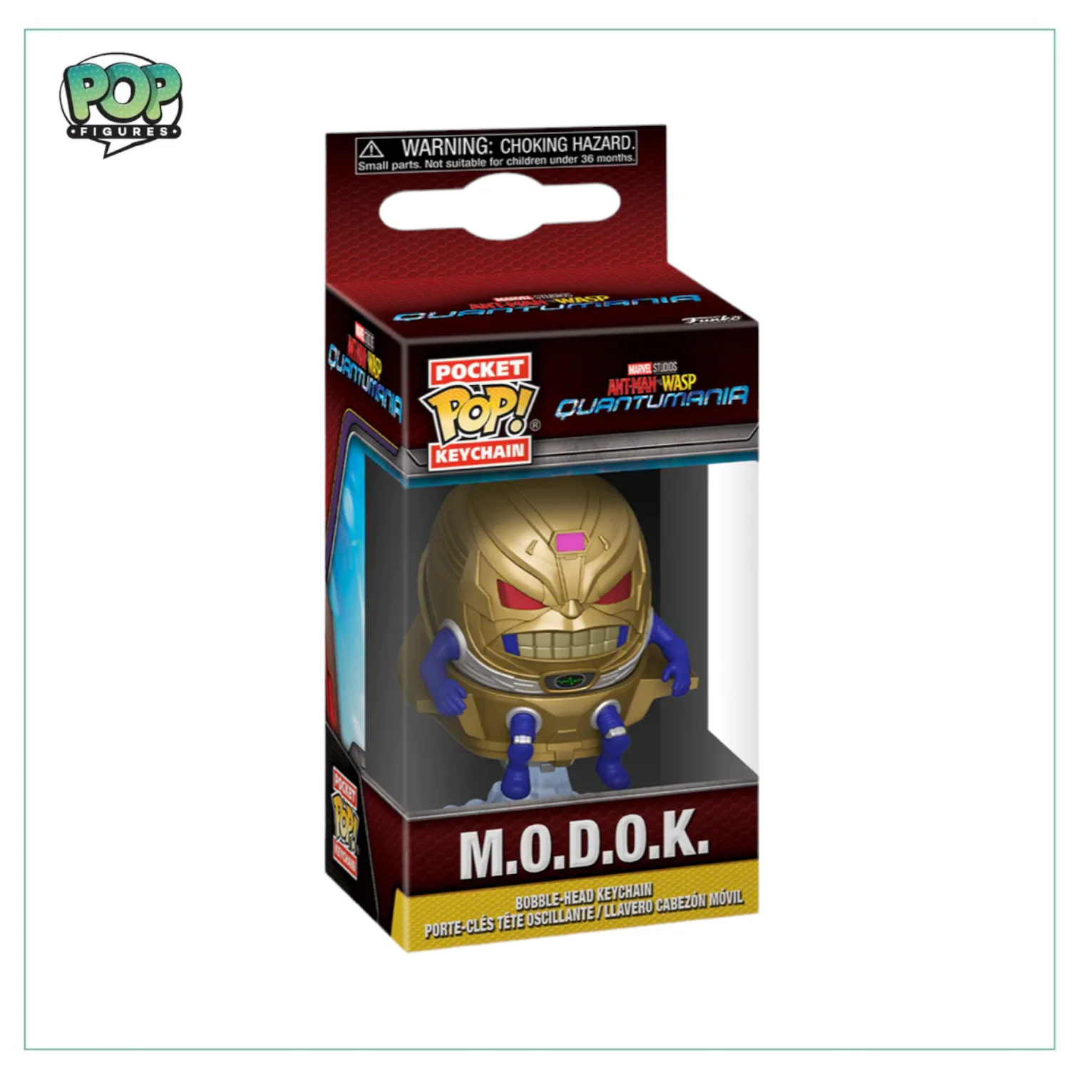 M.O.D.O.K - Ant-Man & The Wasp Quantumania - Funko Pocket Pop Keychain!