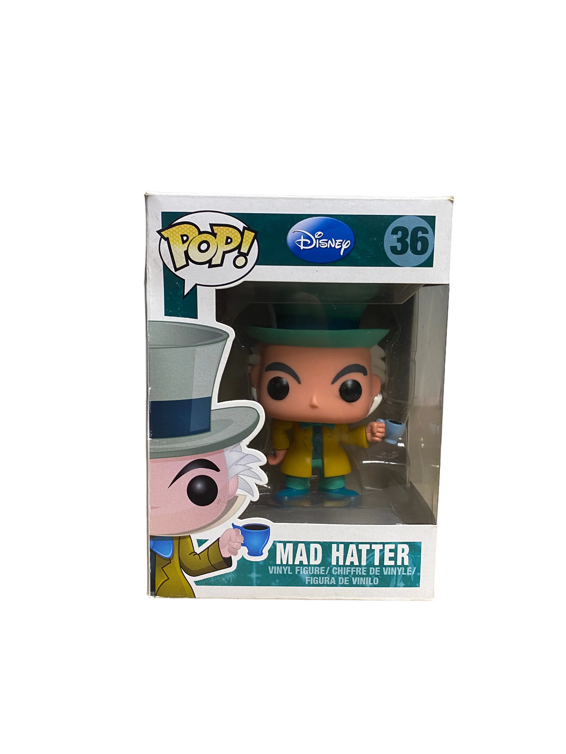 Mad Hatter #36 Funko Pop! - Disney Series 3 - 2012 Pop! - Condition 6.5/10 - Image 2