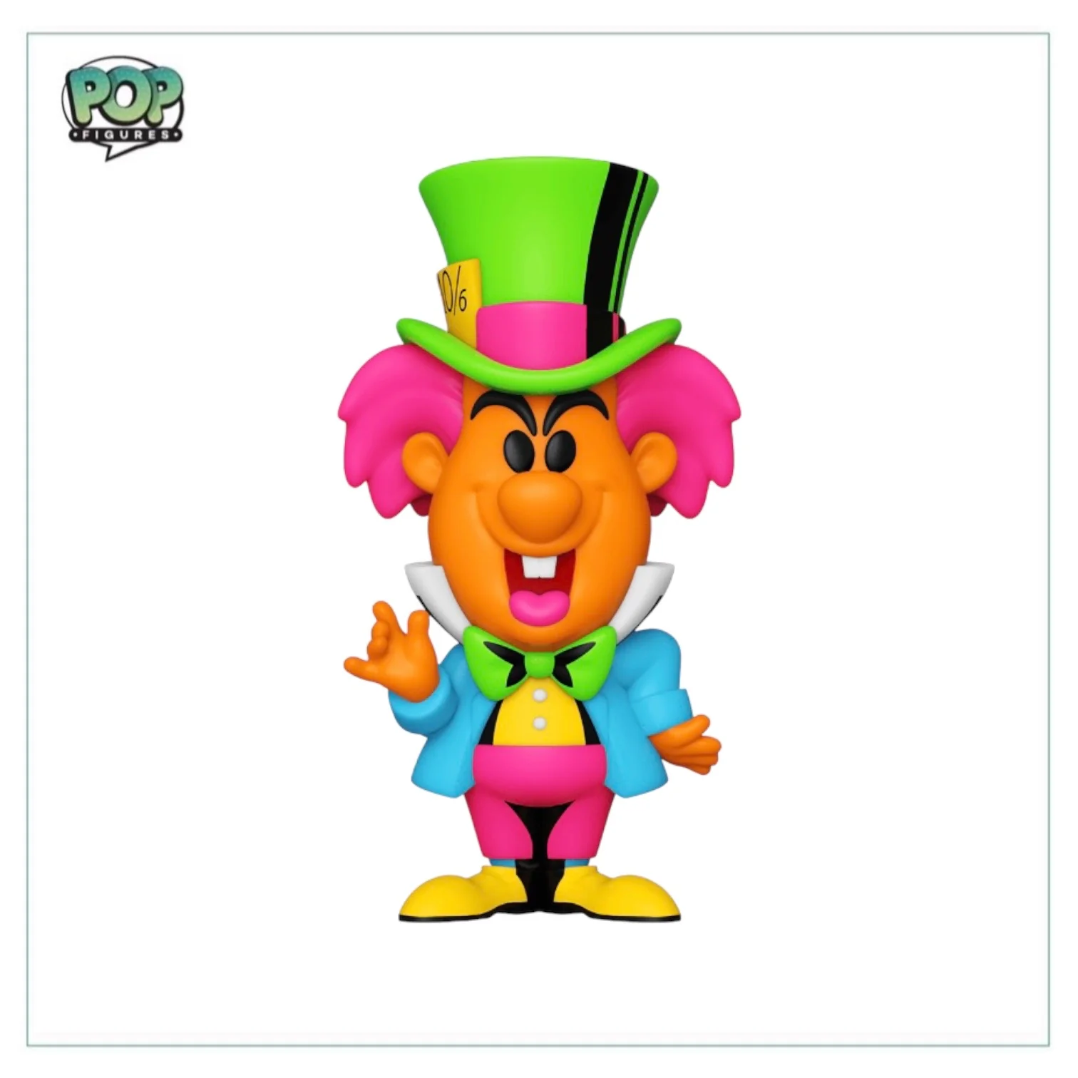 Mad Hatter (Black Light) Funko Soda Vinyl Figure! - Alice in Wonderland - International Funko Shop Exclusive LE5000 Pcs - Chance of Chase - Image 3