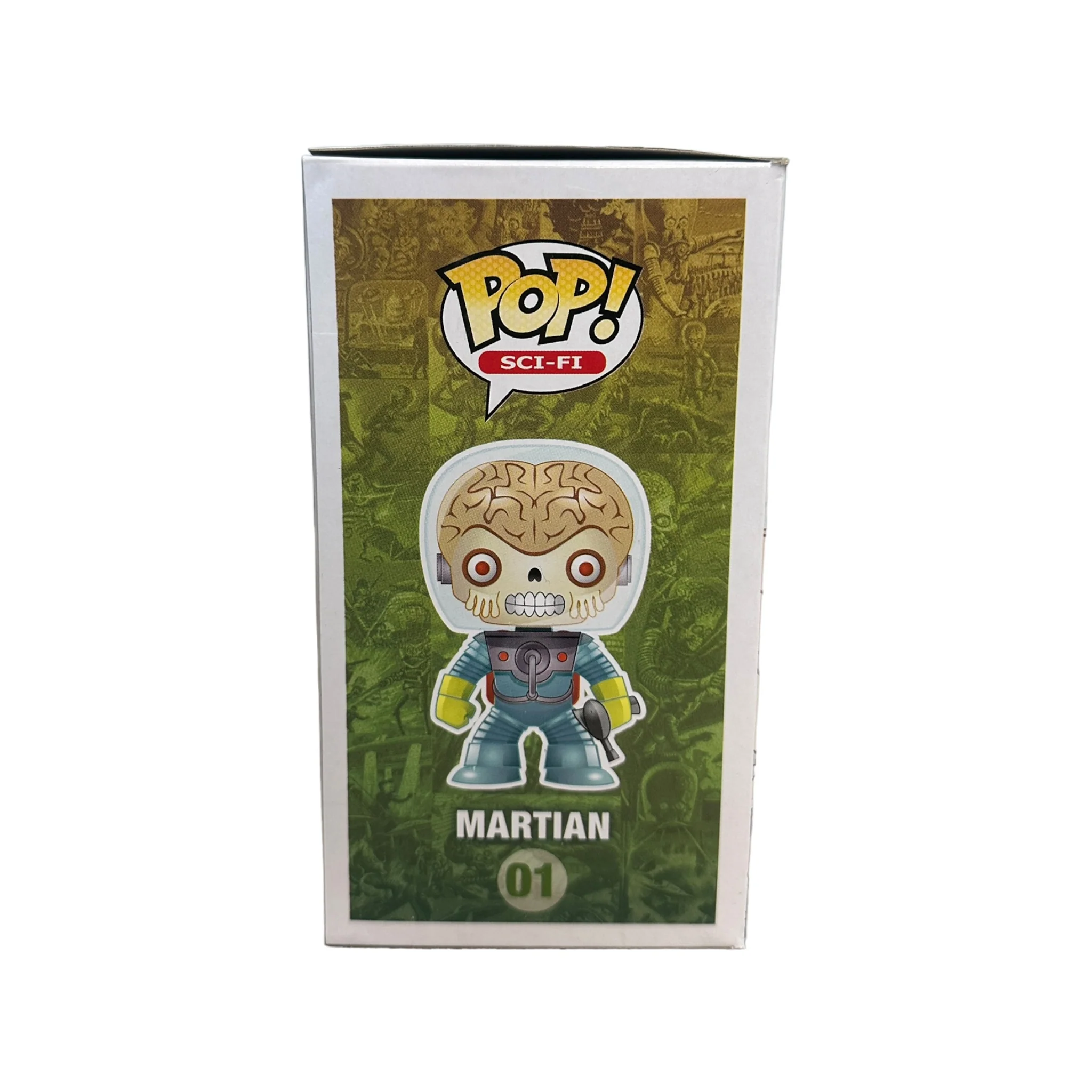 Martian #01 (Glows in the Dark) Funko Pop! - Mars Attacks - SDCC 2012 Exclusive LE480 Pcs - Condition 7.5/10 - Image 4