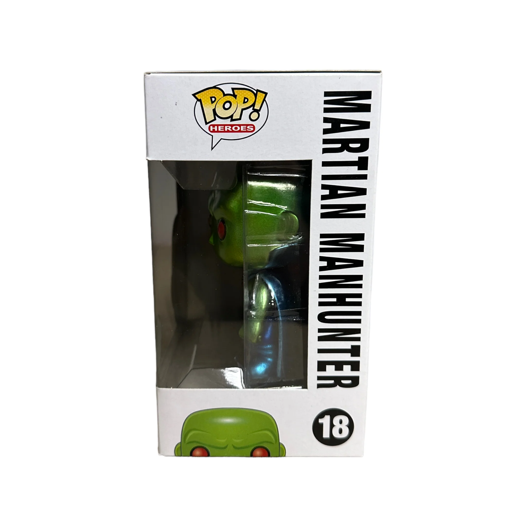 Martian Manhunter #18 (Metallic) Funko Pop! - DC Universe - SDCC 2011 Exclusive LE480 Pcs - Condition 7/10 - Image 2