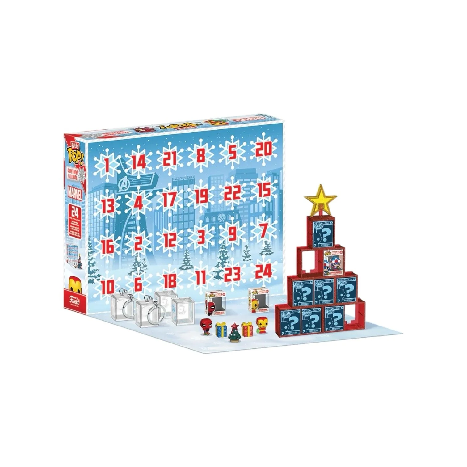 Marvel Comic Bitty Pop Funko Advent Countdown Calendar - Image 2