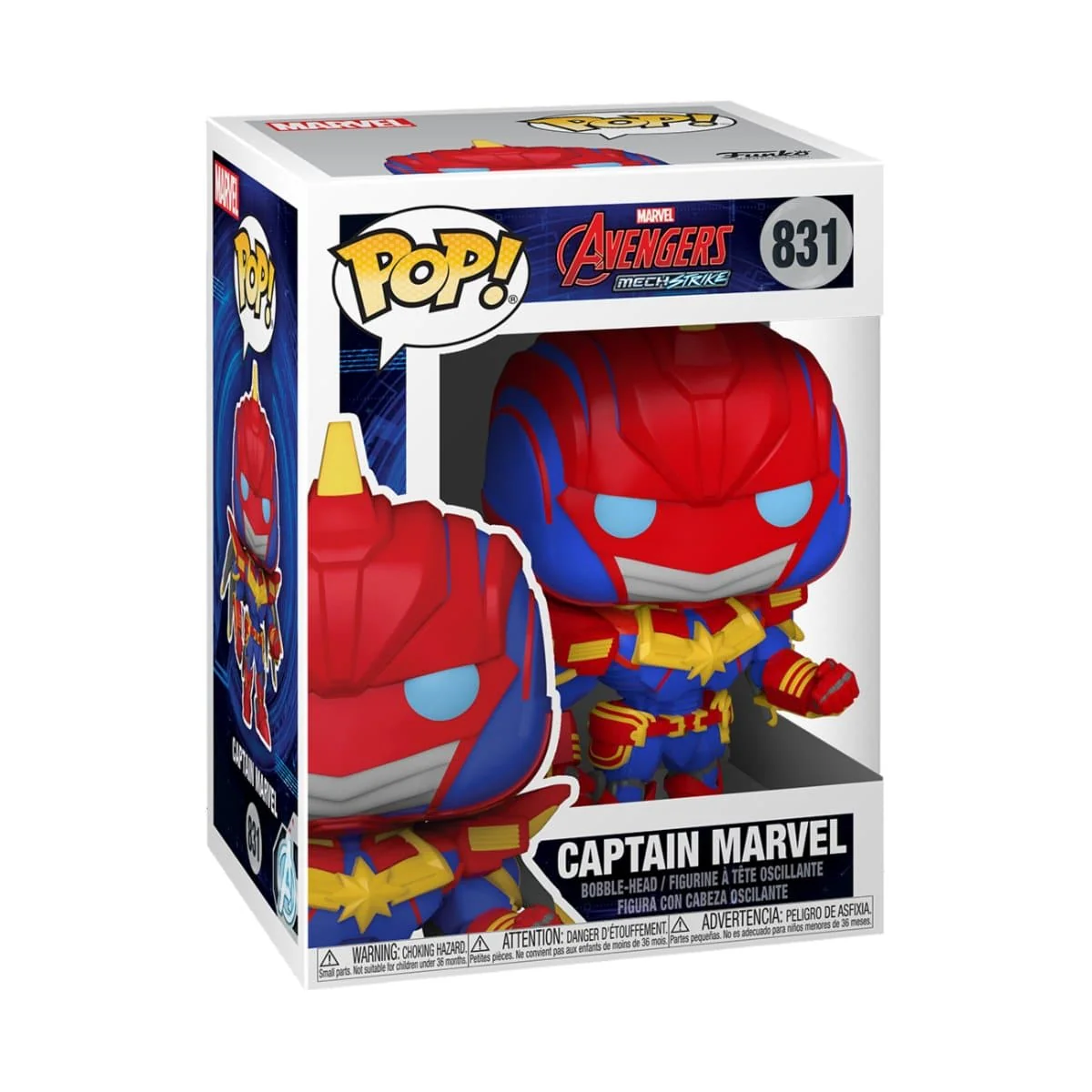 Captain Marvel #831 Funko Pop! - Marvel Avengers MechStrike