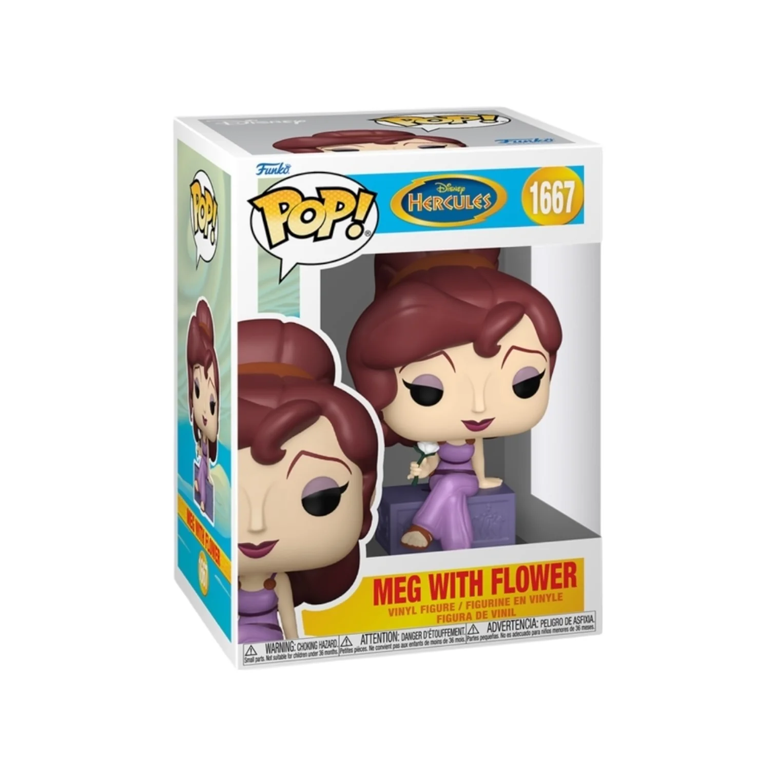 Meg With Flower #1667 Funko Pop! - Hercules - Disney