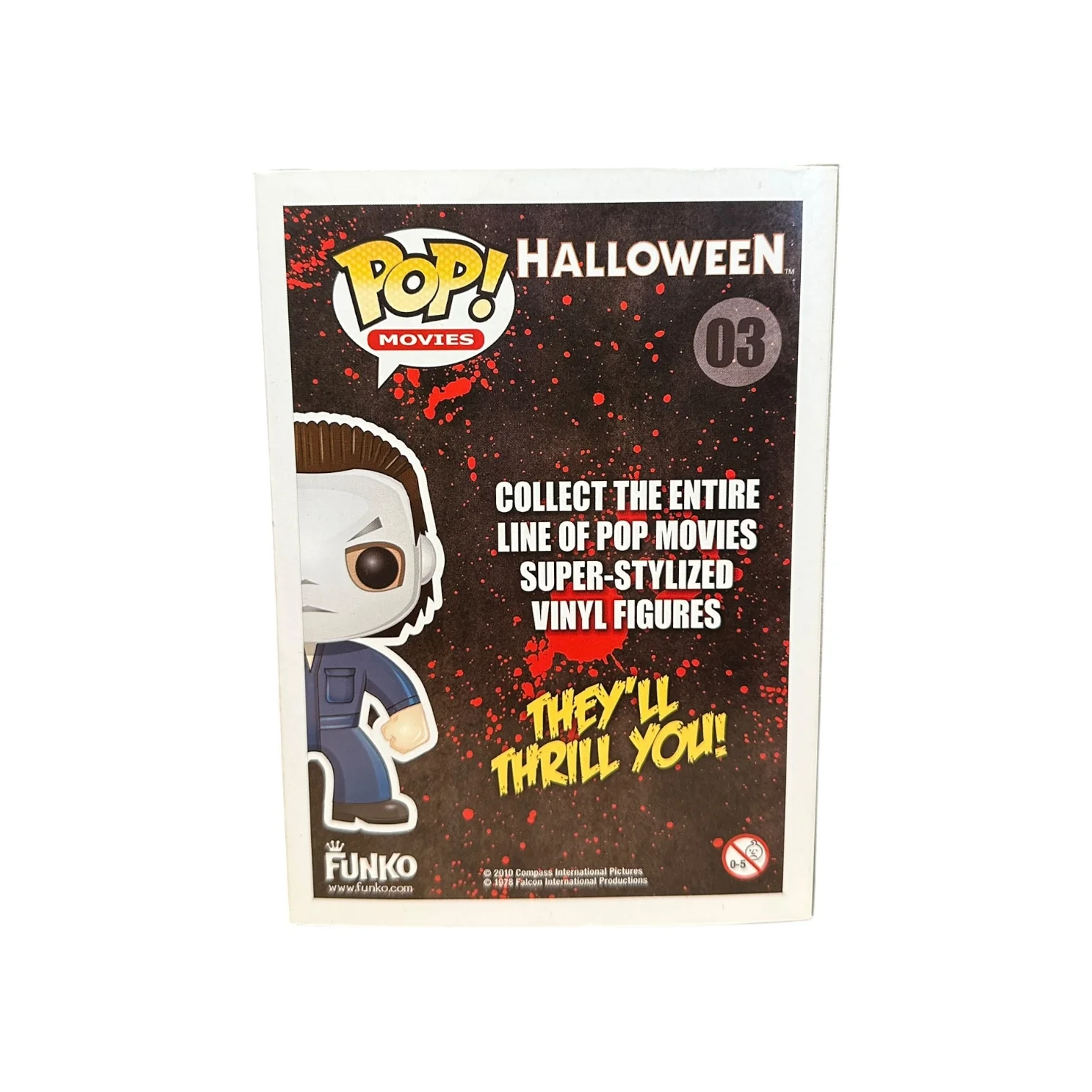 Michael Myers #03 (Glow Chase) Funko Pop! - Halloween - Condition 7.5/10 - Image 3