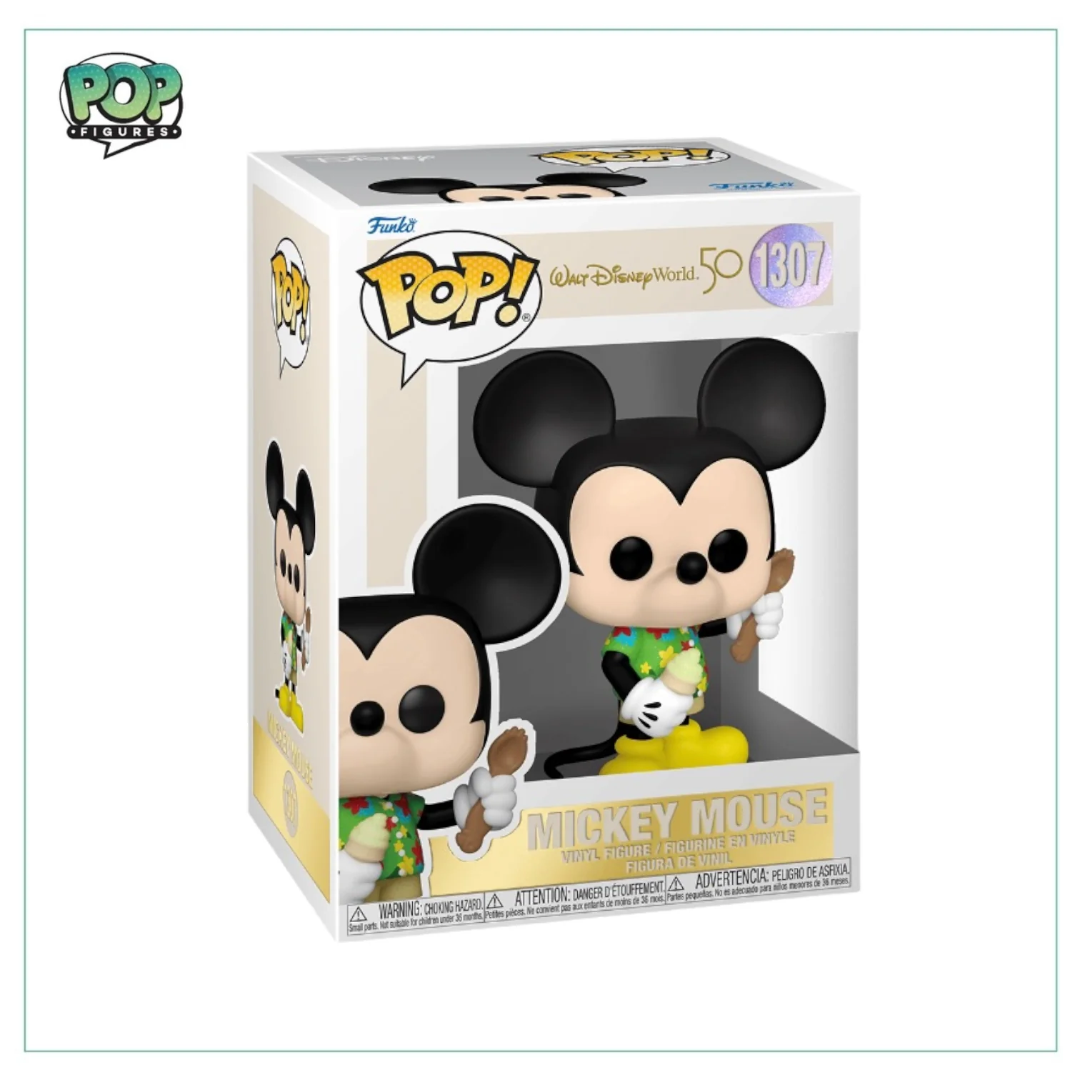 Mickey Mouse #1307 Funko Pop! - Walt Disney World 50th