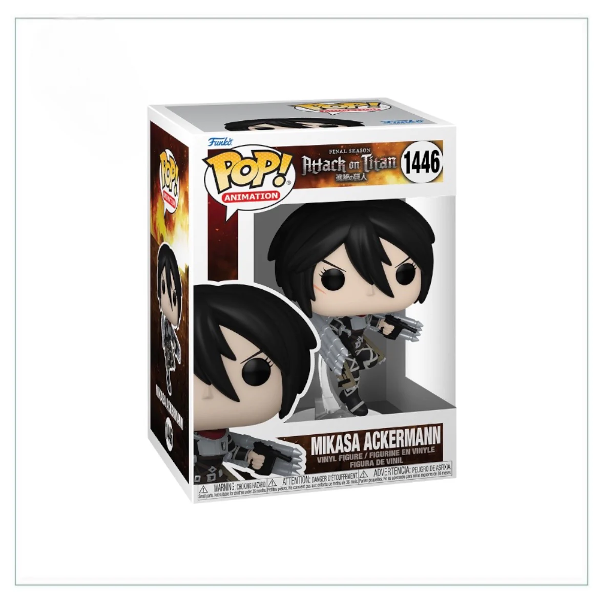 Mikasa Ackermann #1446 Funko Pop! - Attack on Titan