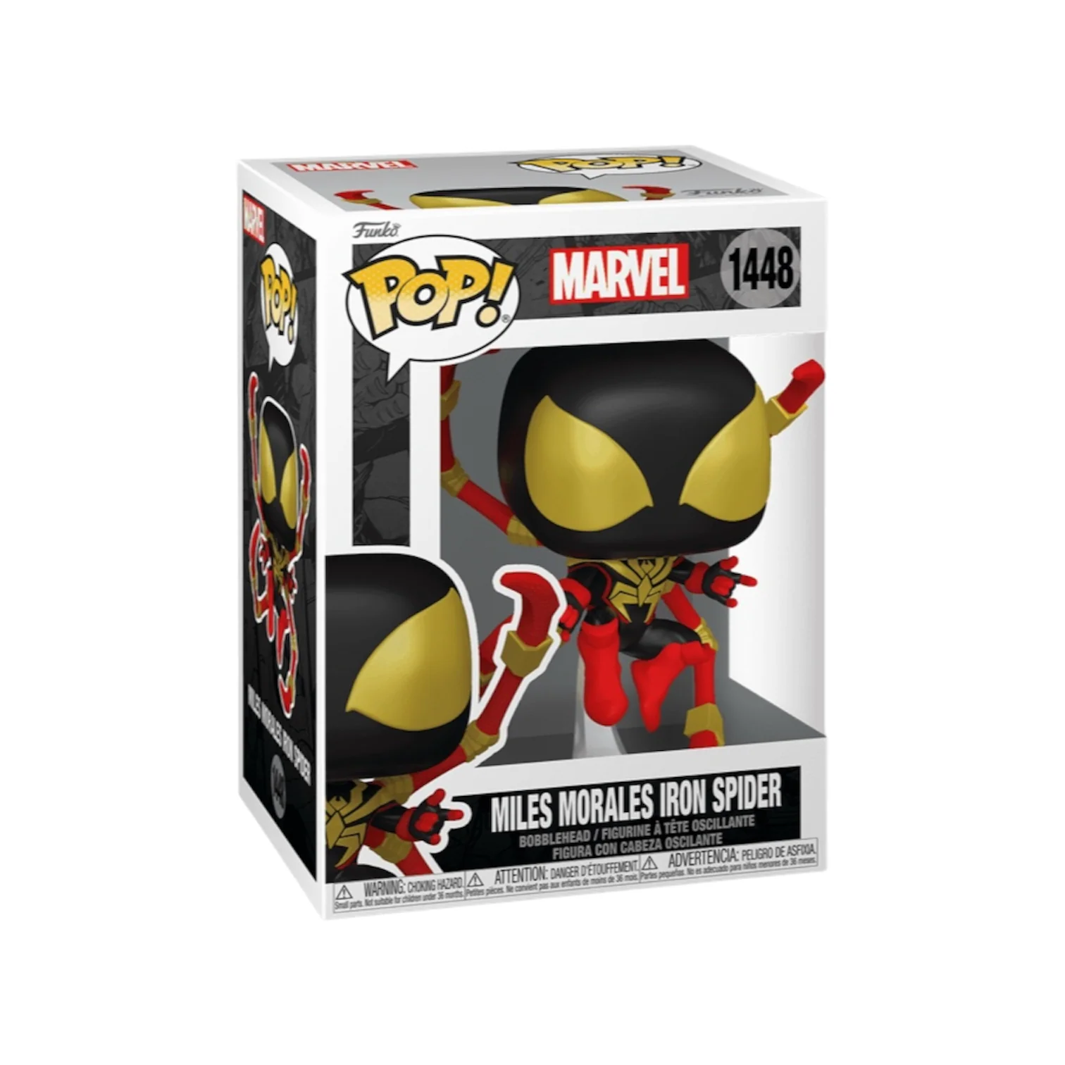Miles Morales Iron Spider #1448 Funko Pop - Marvel