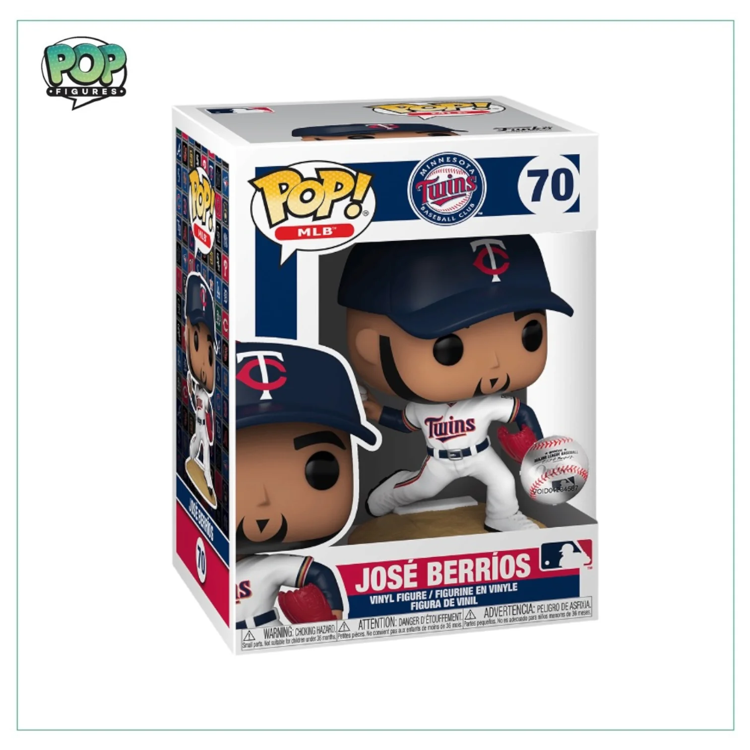 José Berríos (Home Uniform) #70 Funko Pop! - MLB