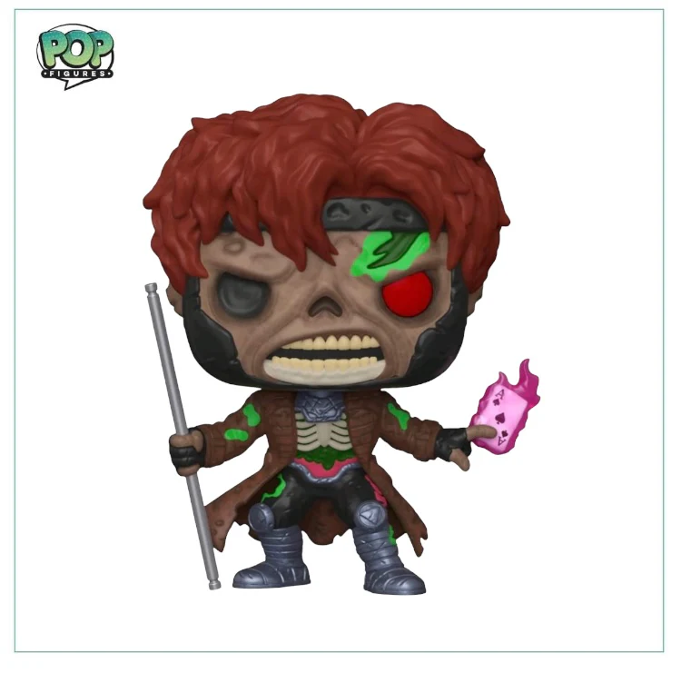 Zombie Gambit (Glow In The Dark) #793 Funko Pop! Marvel Zombies, Box Lunch Exclusive - Image 2