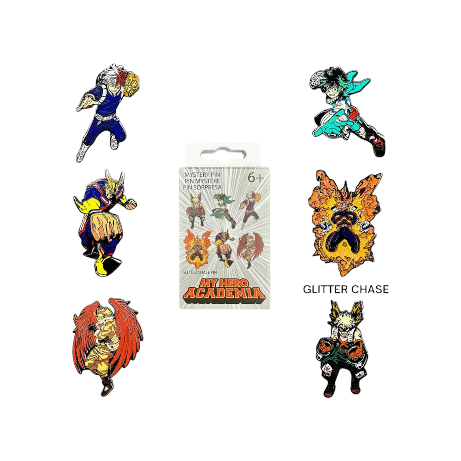 My Hero Academia Blind Box Pin - Character Chibi - Loungefly Blind Box Pins - Chance of Chase