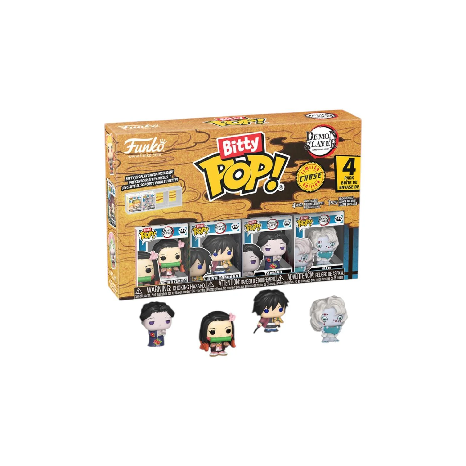 Nezuko Kamado Funko Bitty Pop - Demon Slayer - Chance of Chase - PREORDER