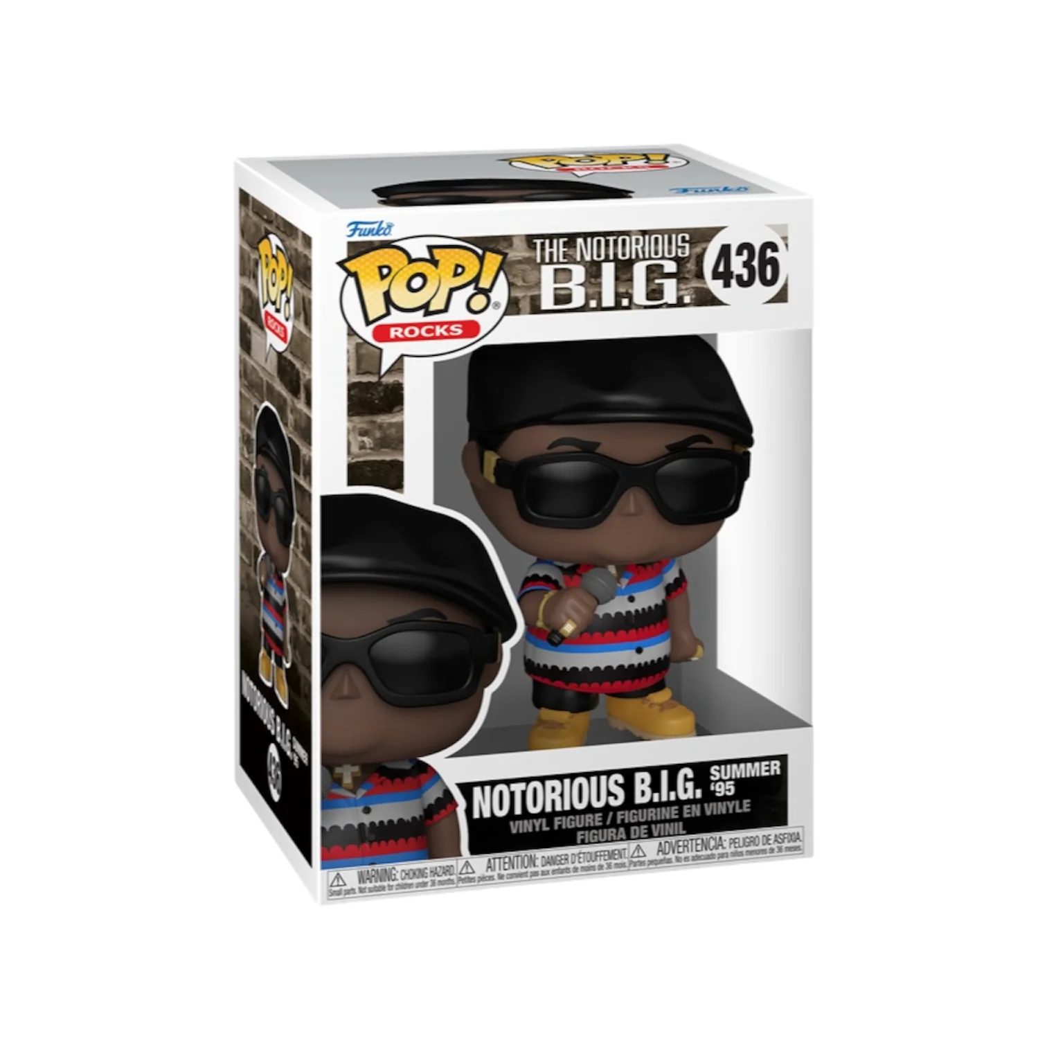 Notorious B.I.G Summer '95 #436 Funko Pop - The Notorious BIG