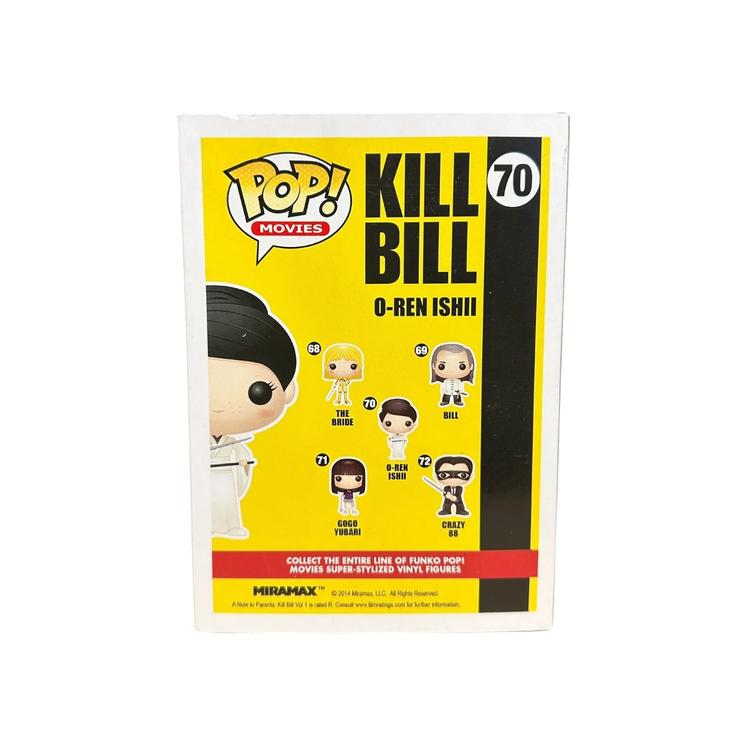 O-Ren Ishii #70 Funko Pop! - Kill Bill - Condition 7.5/10 - Image 3