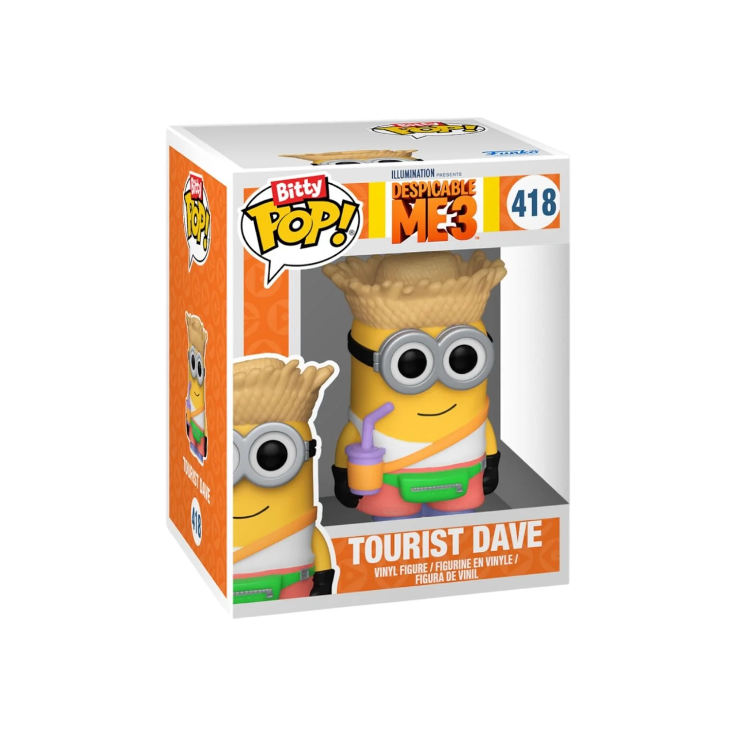 Pajama Bob & Tourist Dave 2 pack Bitty Pop - Minions - PREORDER - Image 2