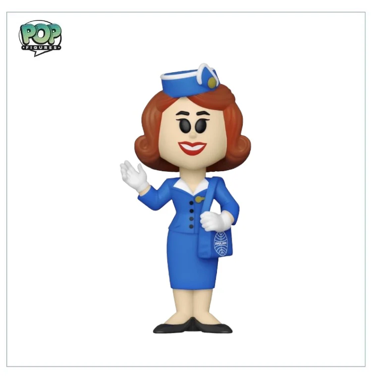 Pan Am Stewardess Funko Soda Vinyl Figure - Ad Icons - LE10000 Pcs USA - Chance of Chase - Image 3