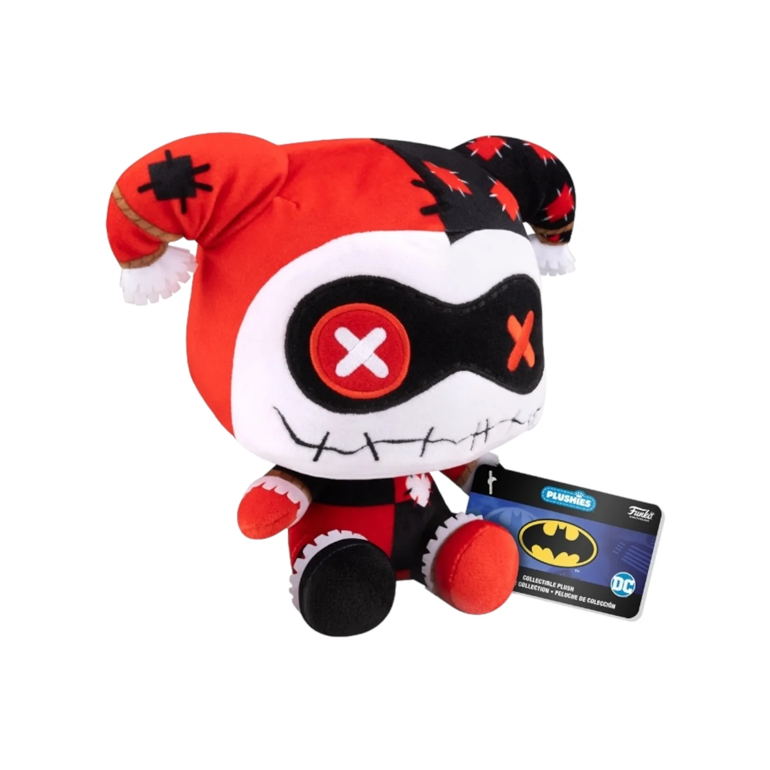Patchwork Harley Quinn 7" Funko Plush - DC Comics - Image 2