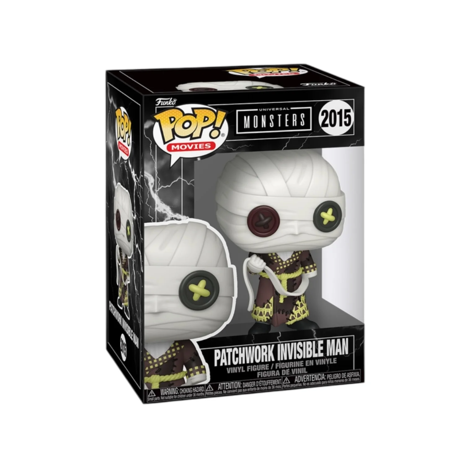 Patchwork Invisible Man #2015 Funko Pop - Universal Monsters - PREORDER