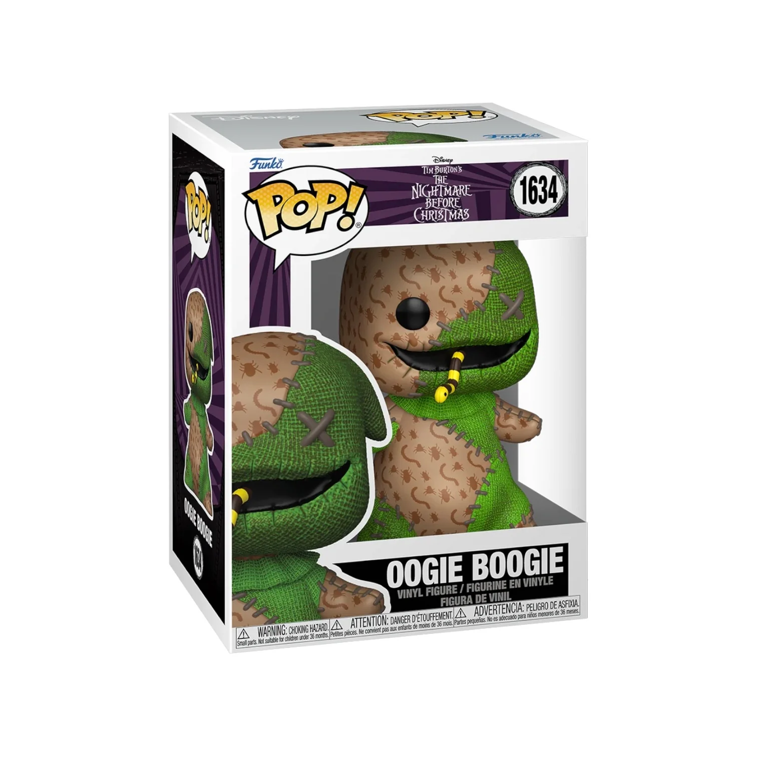 Patchwork Oogie Boogie #1634 Funko Pop! - The Nightmare Before Christmas - Disney