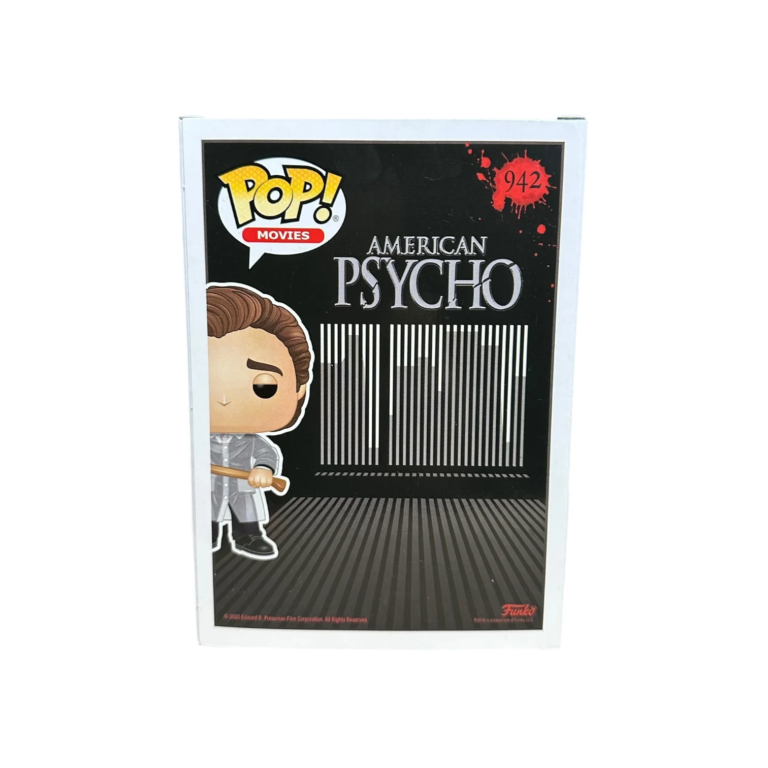 Patrick Bateman #942 (Bloody Chase) Funko Pop! - American Psycho - Condition 8.75/10 - Image 3
