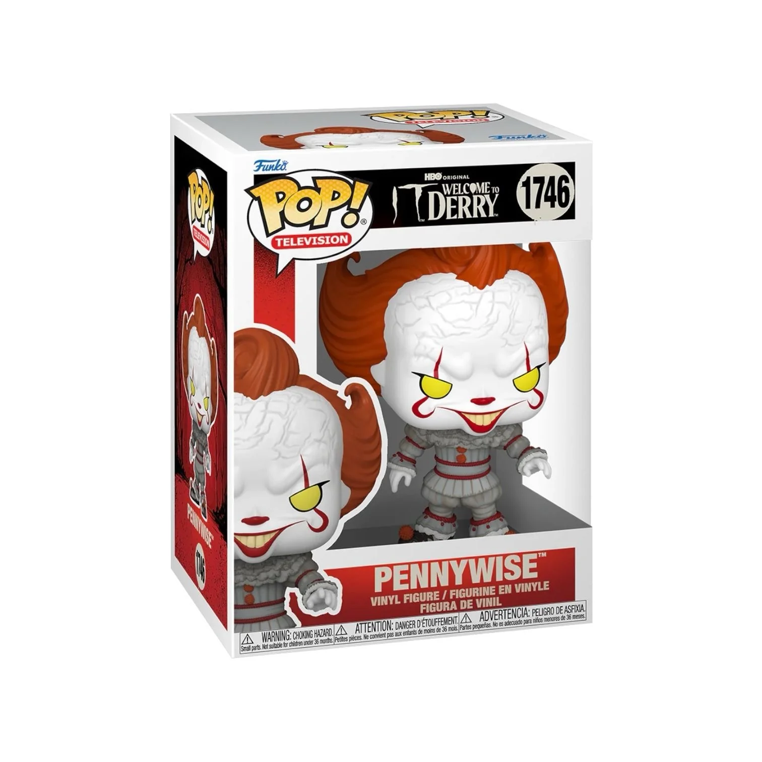 Pennywise #1746 Funko Pop - IT: Welcome to Derry