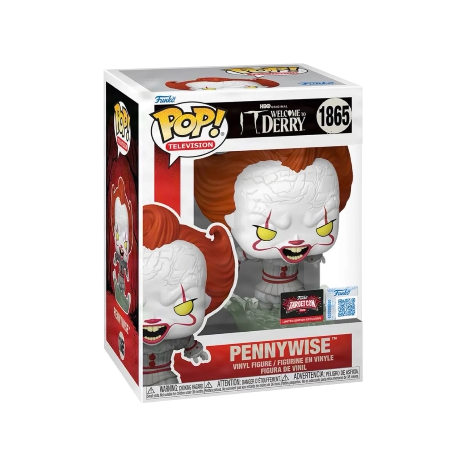 Pennywise (Splashing) #1865 Funko Pop! - IT: Welcome To Derry - Target Con 2026 Exclusive