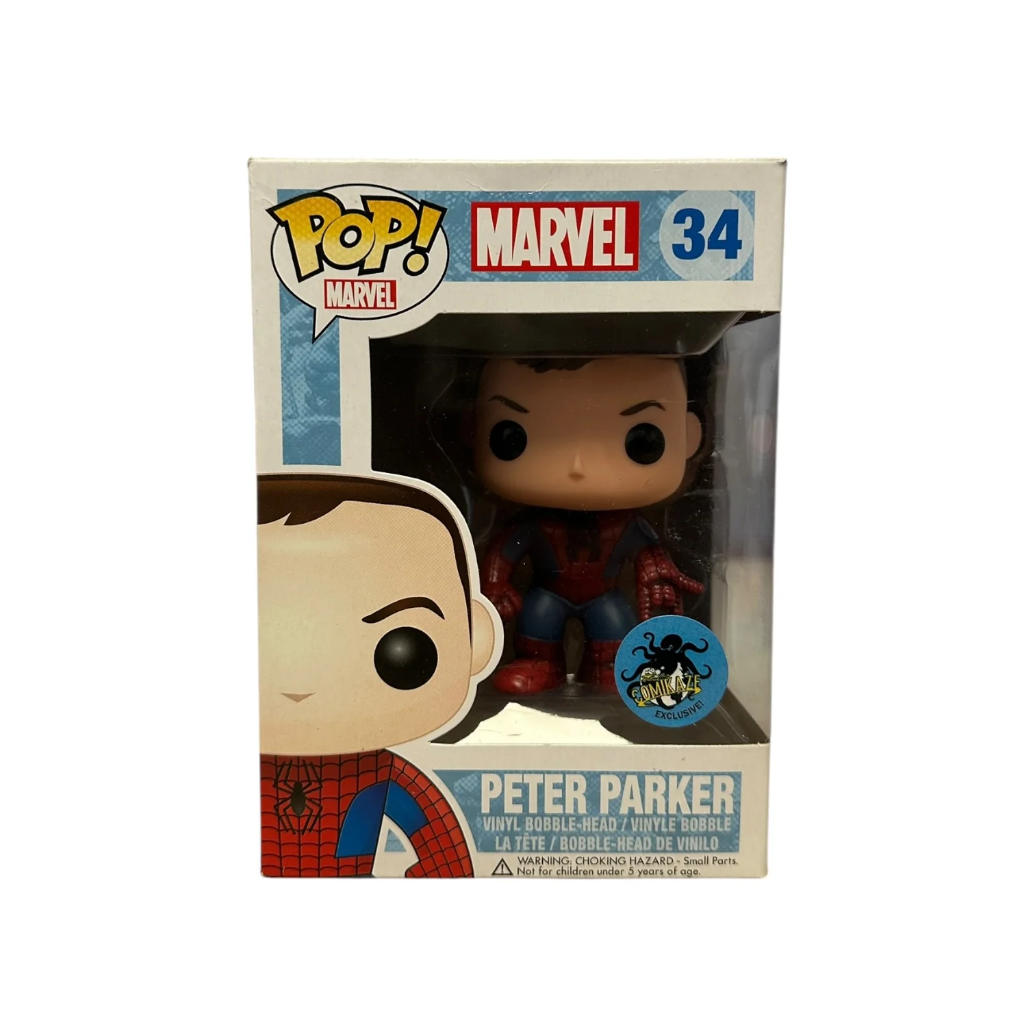 Peter Parker #34 Funko Pop! - Marvel - Comikaze Exclusive - Condition 7/10