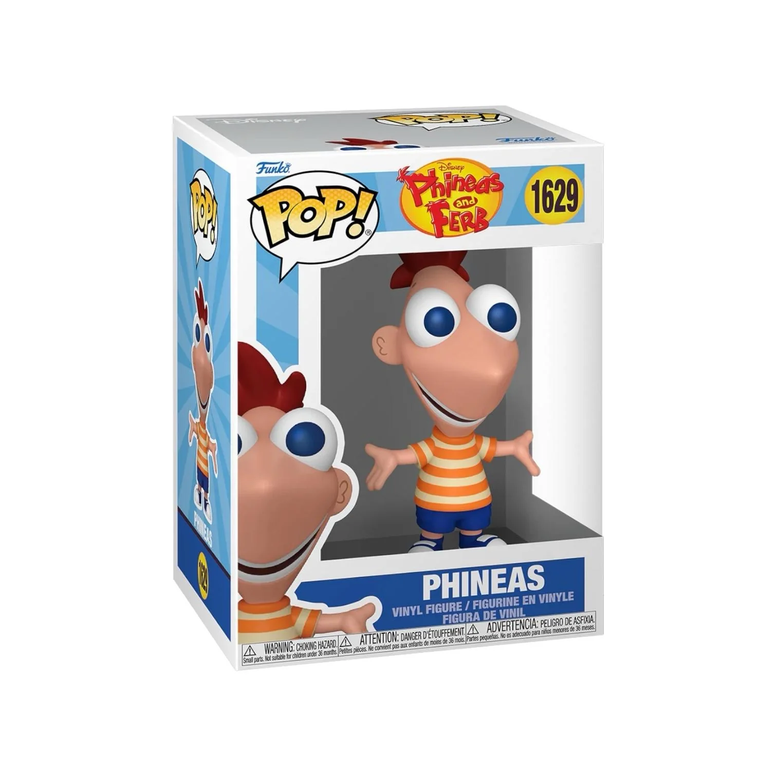 Phineas #1629 Funko Pop - Phineas and Ferb