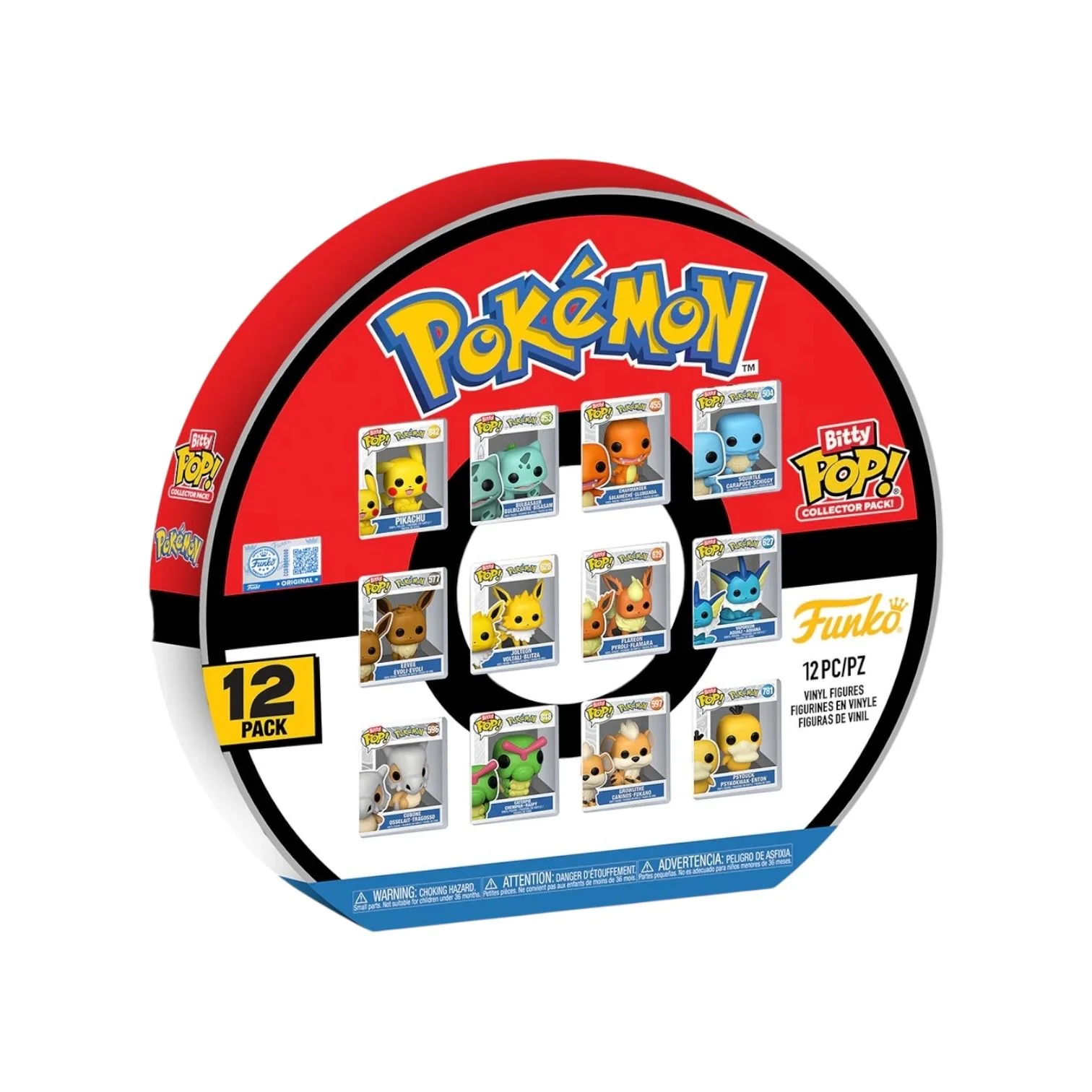 Pokemon 12-Pack Multipack Funko Bitty Pop - Pokemon