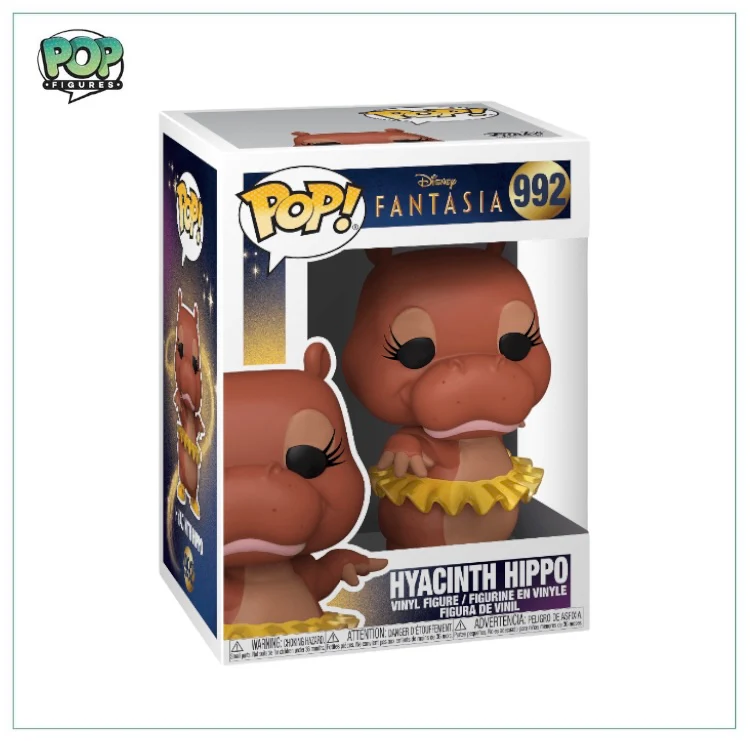 Hyacinth Hippo #992 Funko Pop! Disney Fantasia