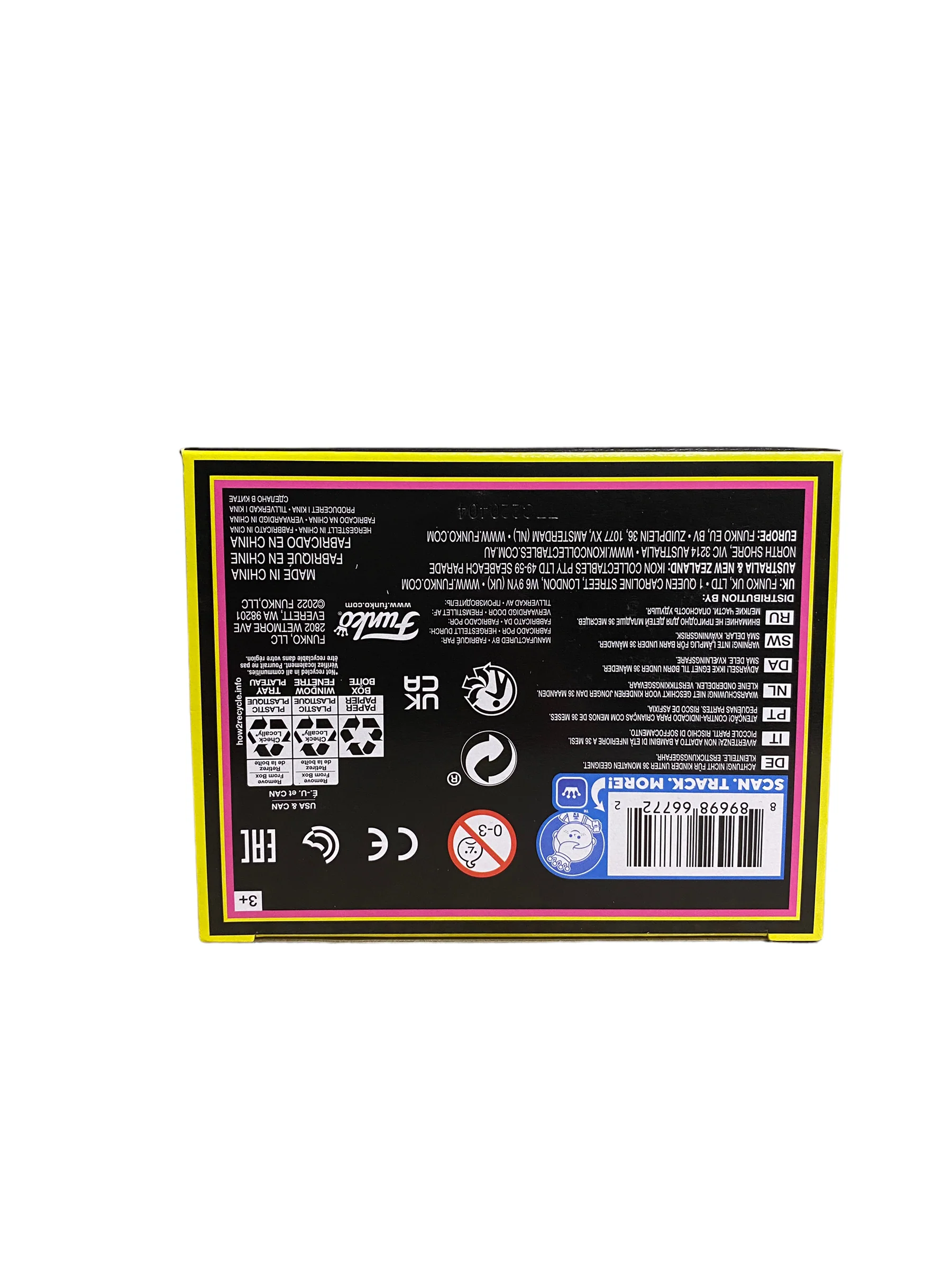 Pop Protectors (Blacklight) Funko Pop! - SDCC 2022 Box Of Fun Exclusive LE6250 Pcs - Condition 9.5/10 - Image 6