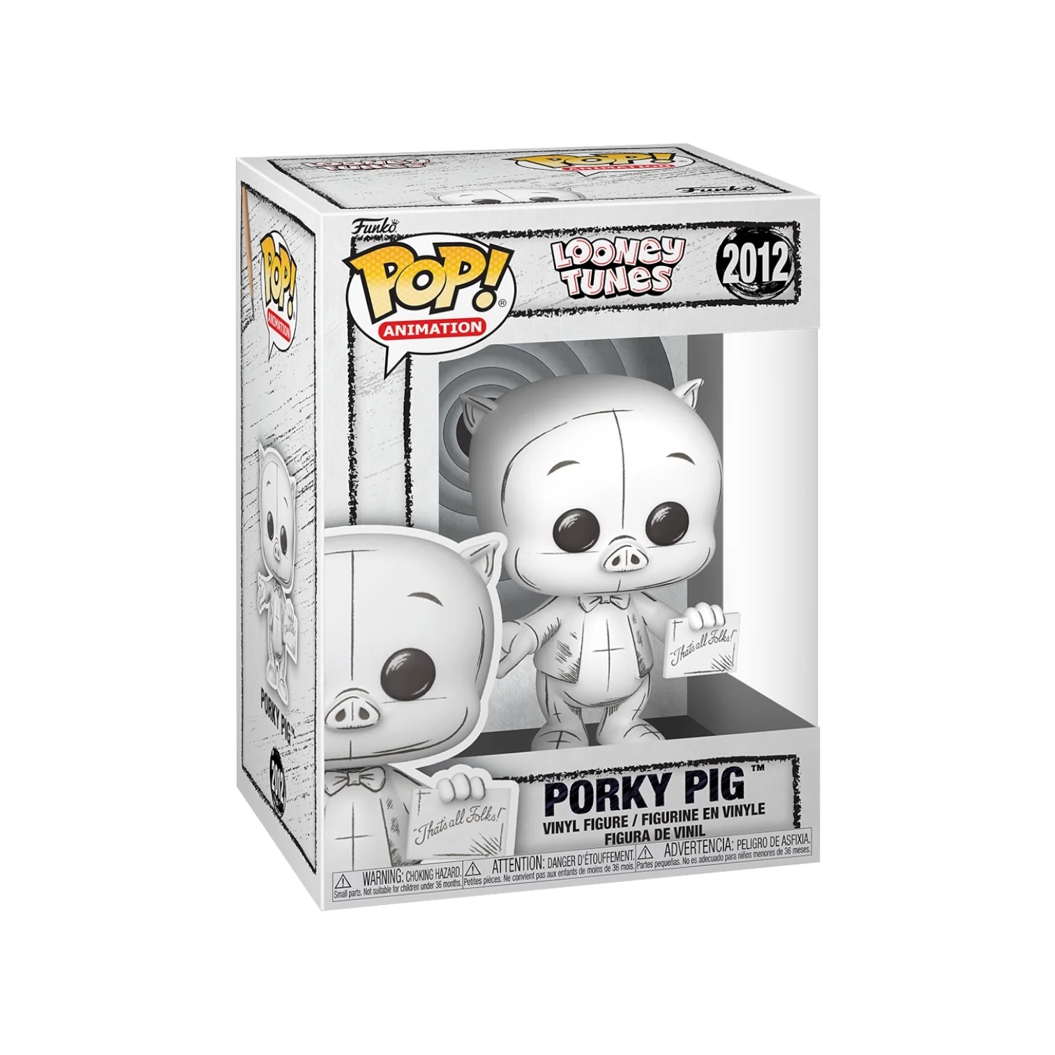 Porky Pig (Sketched) #2012 Funko Pop - Looney Tunes - PREORDER