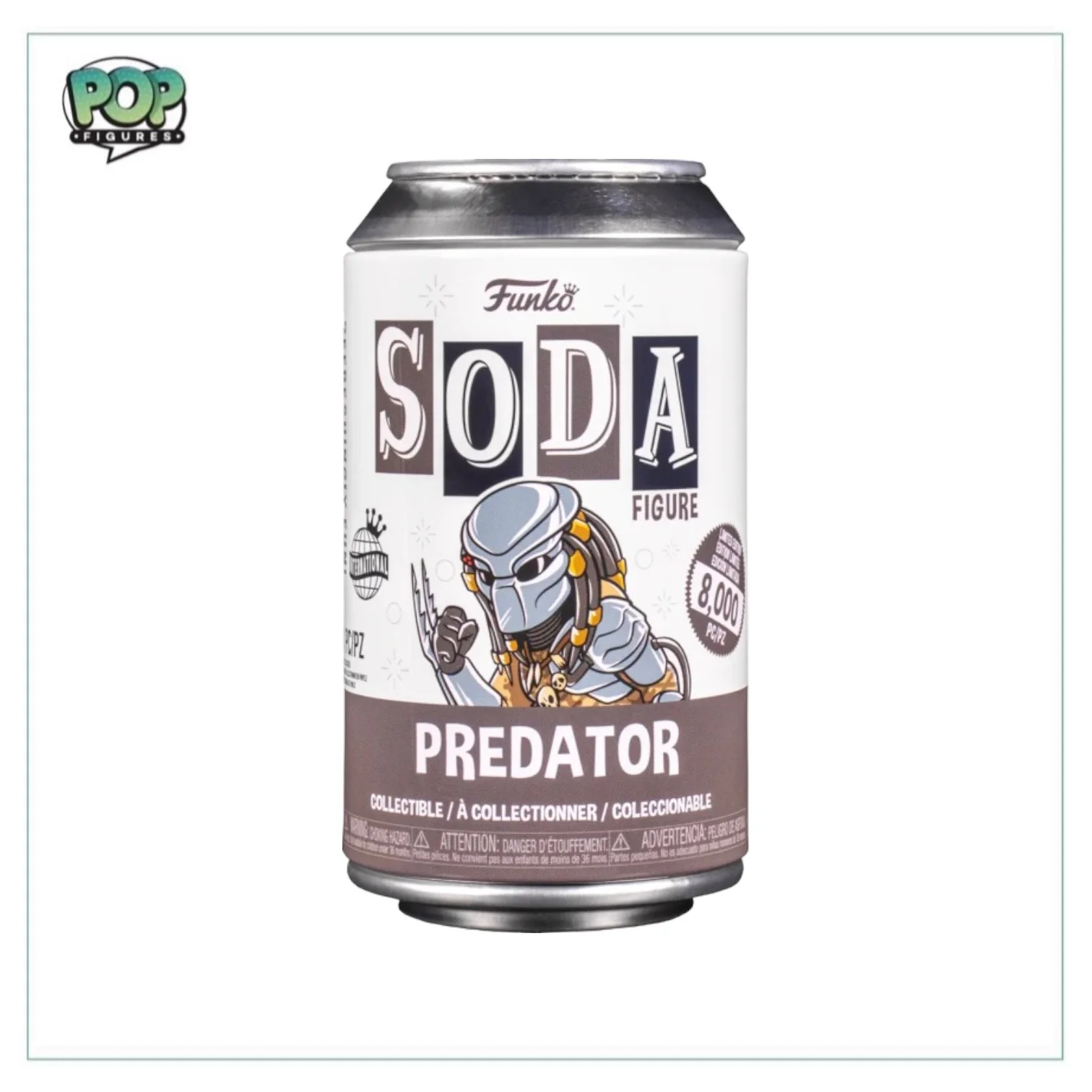 Predator Funko Soda Vinyl Figure! - Predator - International LE8000 Pcs - Chance of Chase