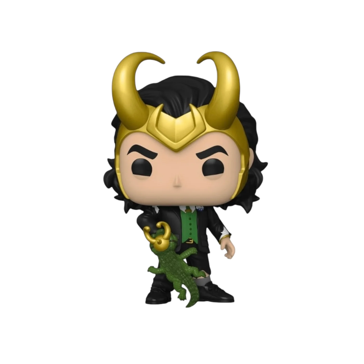 President Loki #1066 (w/ Alligator Loki) Funko Pop! - Loki - CCXP 2022 Shared Exclusive - Image 2