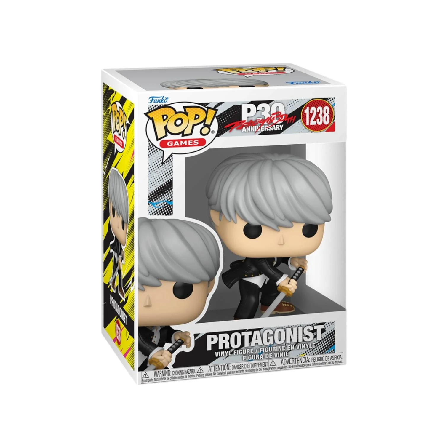 Protagonist #1238 Funko Pop - Persona 4 : 30th Anniversary - PREORDER