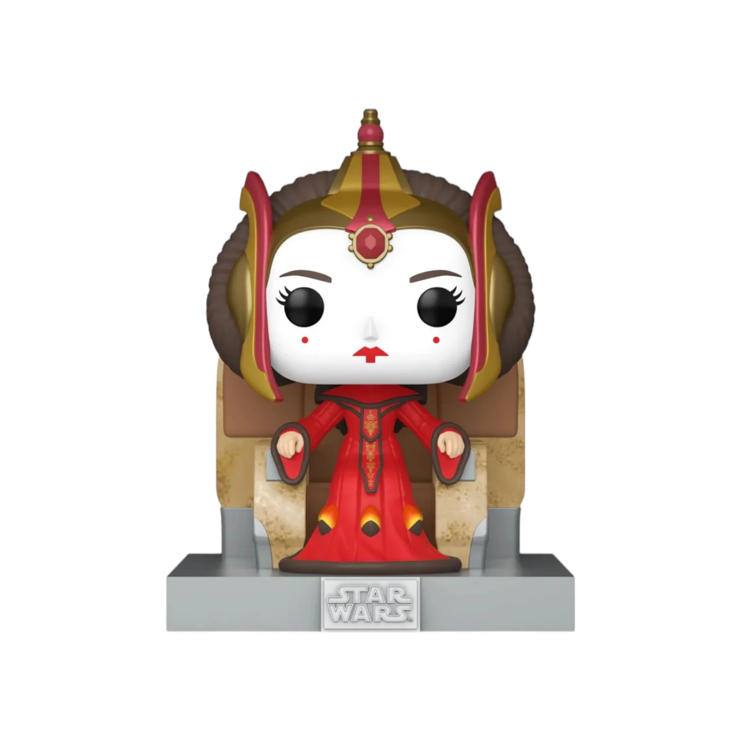 Queen Amidala on the Throne #705 Funko Pop! Deluxe Star Wars - Image 2