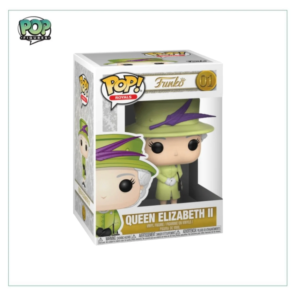 Queen Elizabeth II #01 (Wedding Outfit) Funko Pop! - Royals
