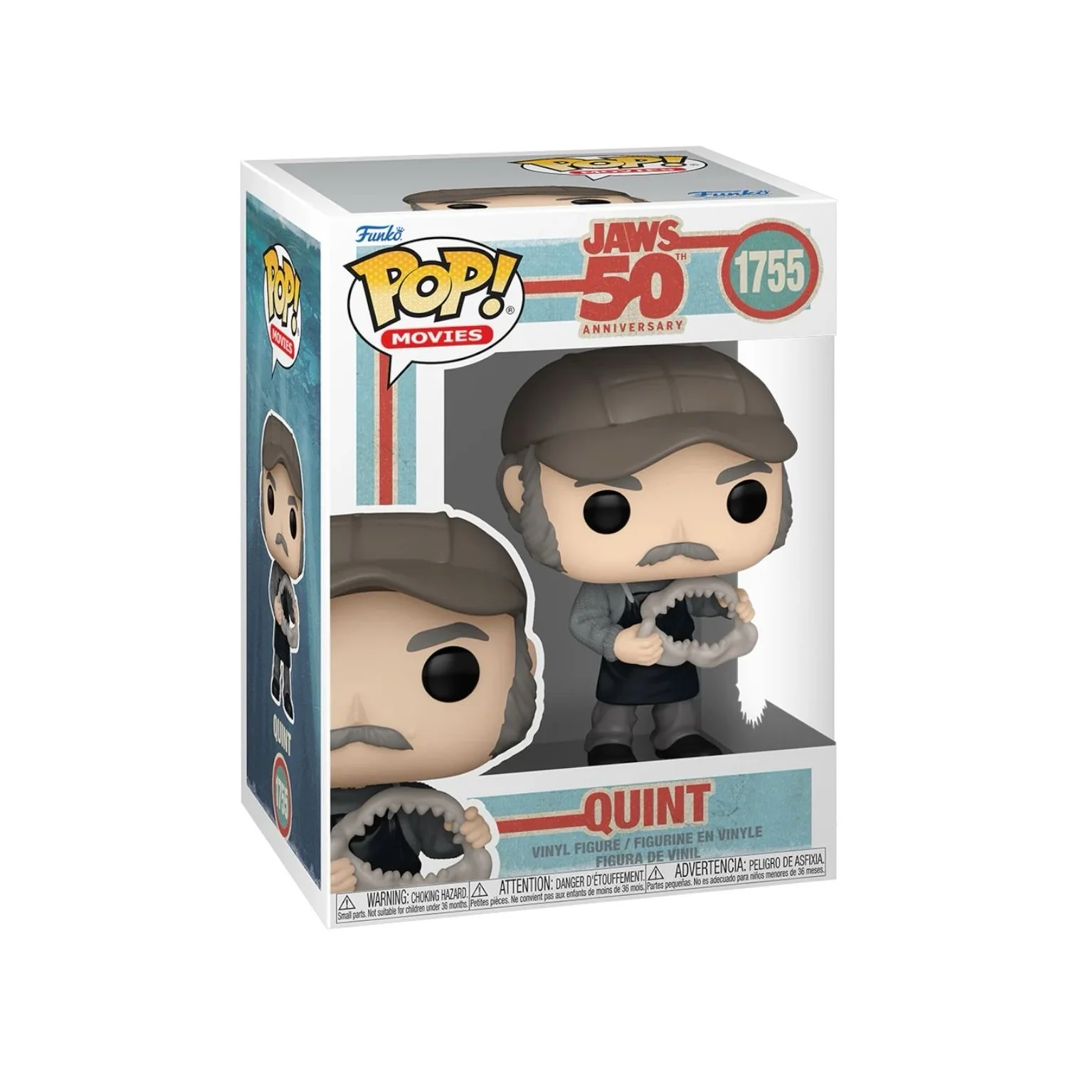 Quint #1755 Funko Pop - Jaws: 50th Anniversary - PREORDER